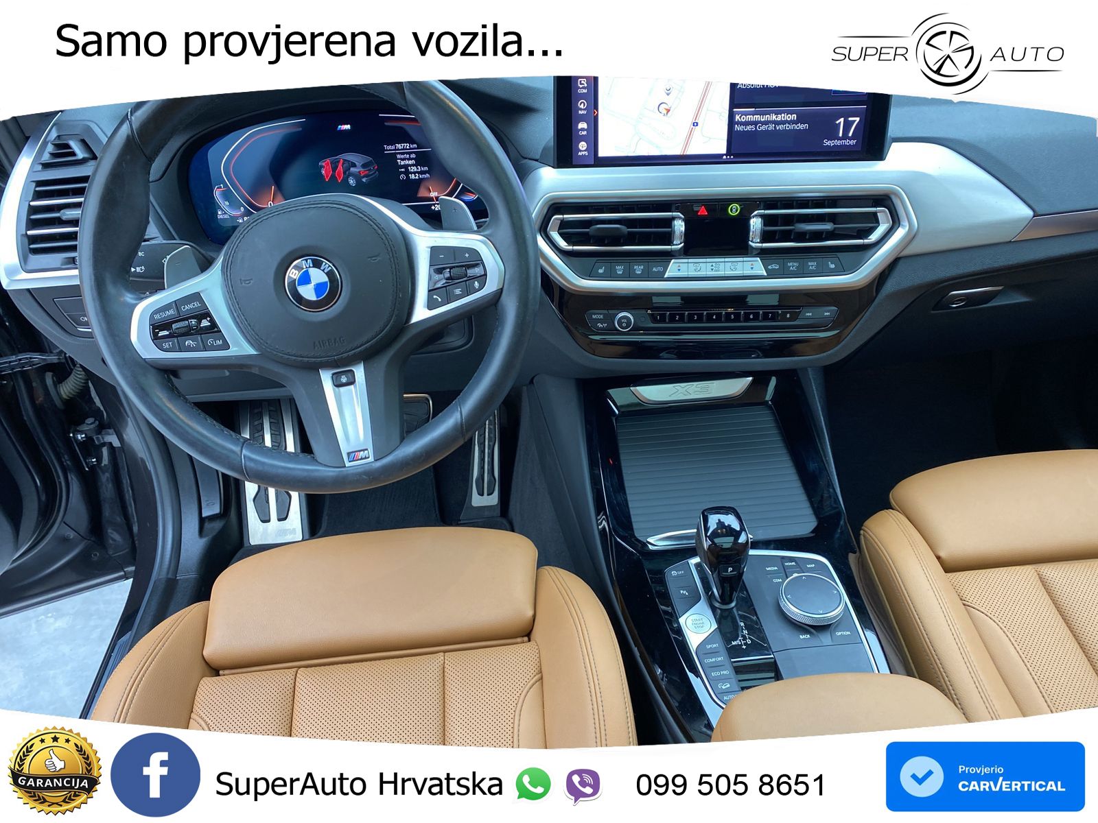 BMW X3 30d xDrive Steptronic M Sport LED+GR SJED+ACC