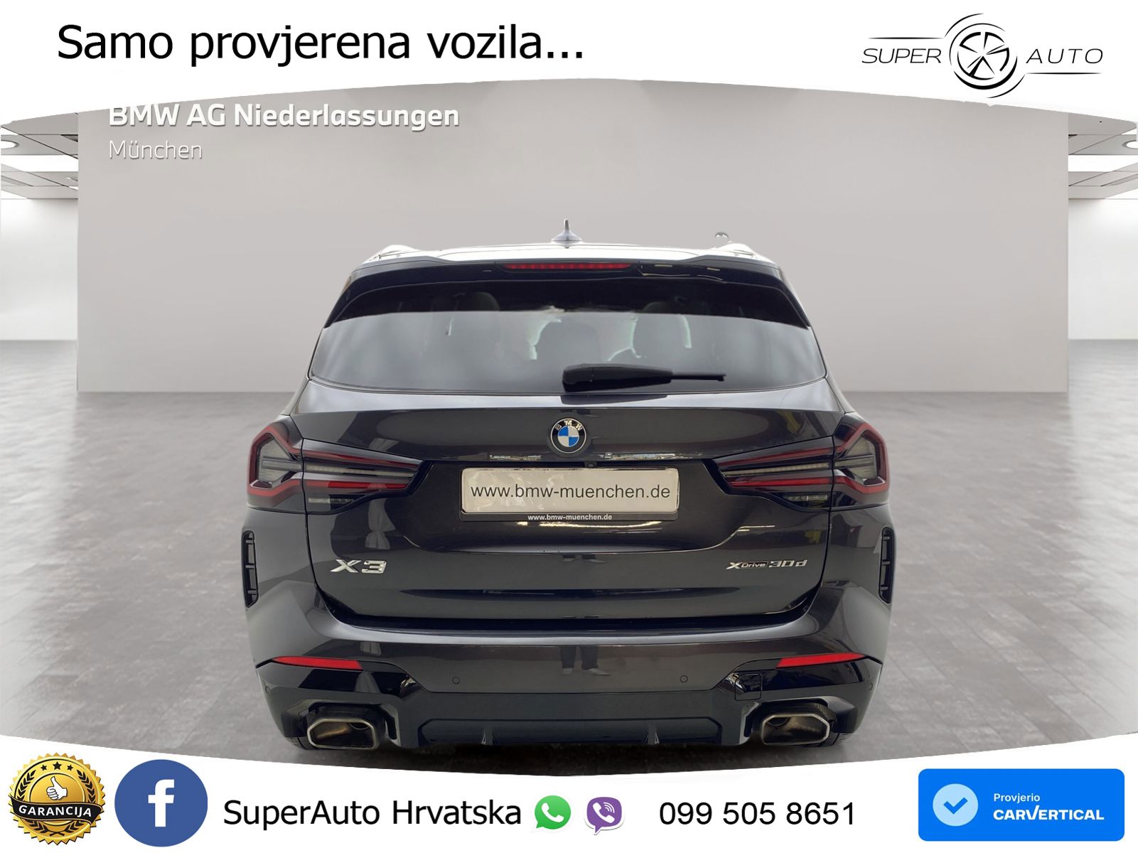 BMW X3 30d xDrive Steptronic M Sport LED+GR SJED+ACC