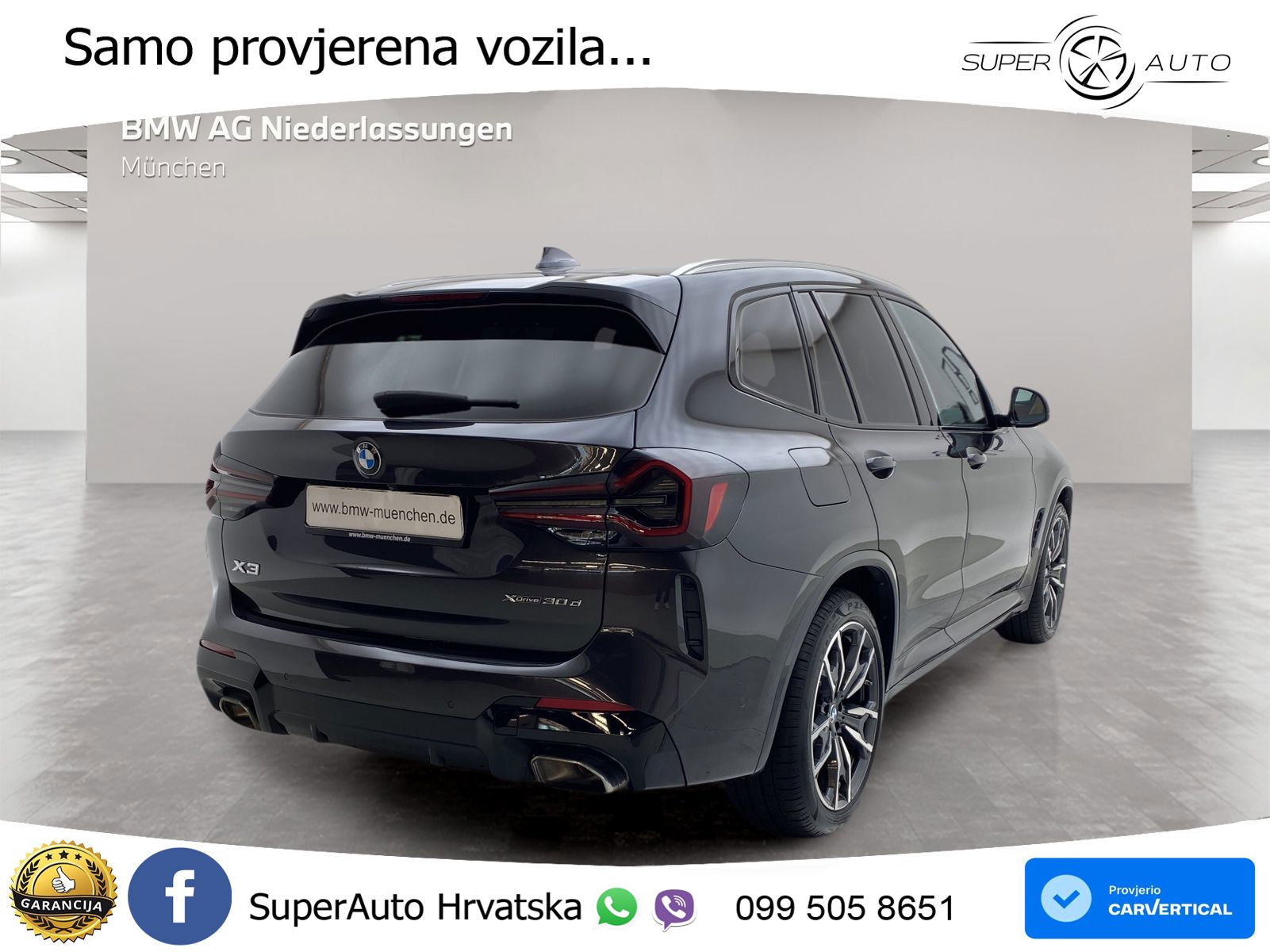 BMW X3 30d xDrive Steptronic M Sport LED+GR SJED+ACC