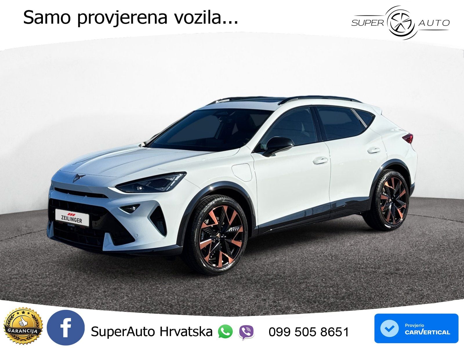Cupra Formentor 1.5 TSI (204 KS) e-Hybrid DSG LED+GR SJED+ACC