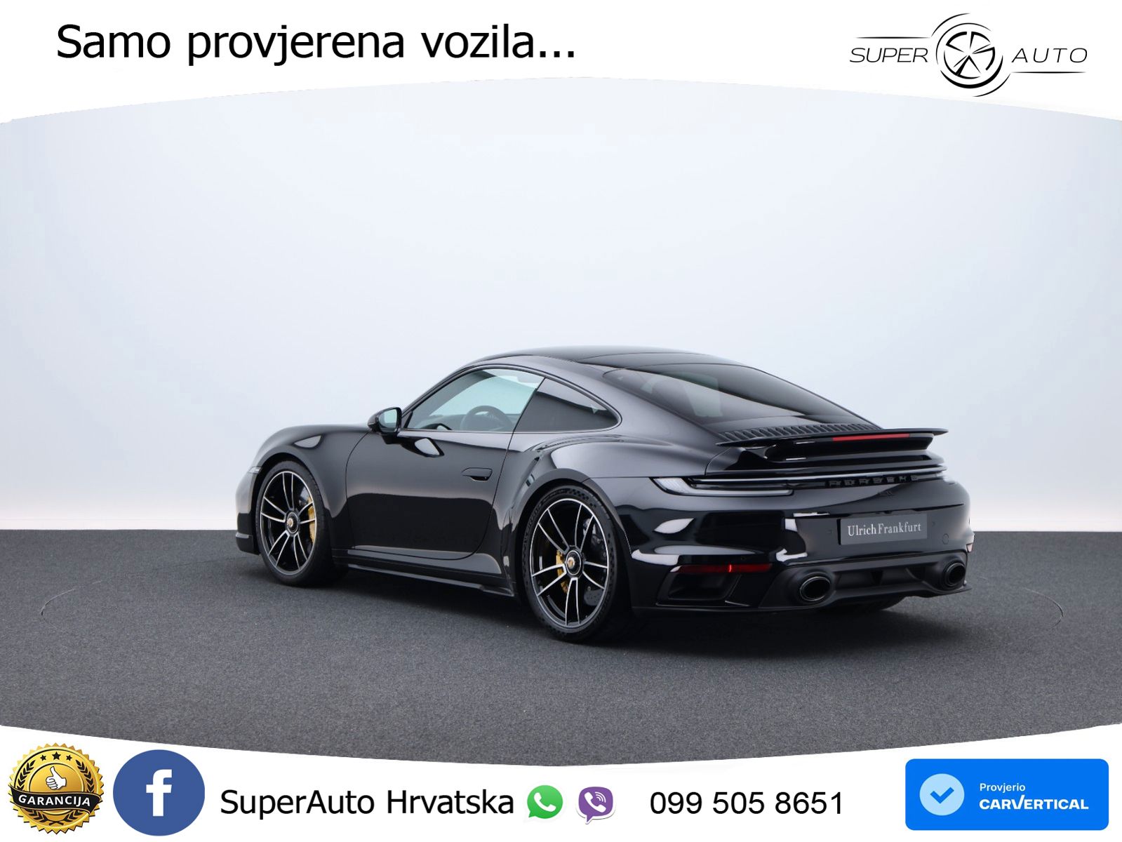 Porsche 911 Turbo S 3.8 (650 KS) PDK ZRAČNI+ACC+GR SJED+360