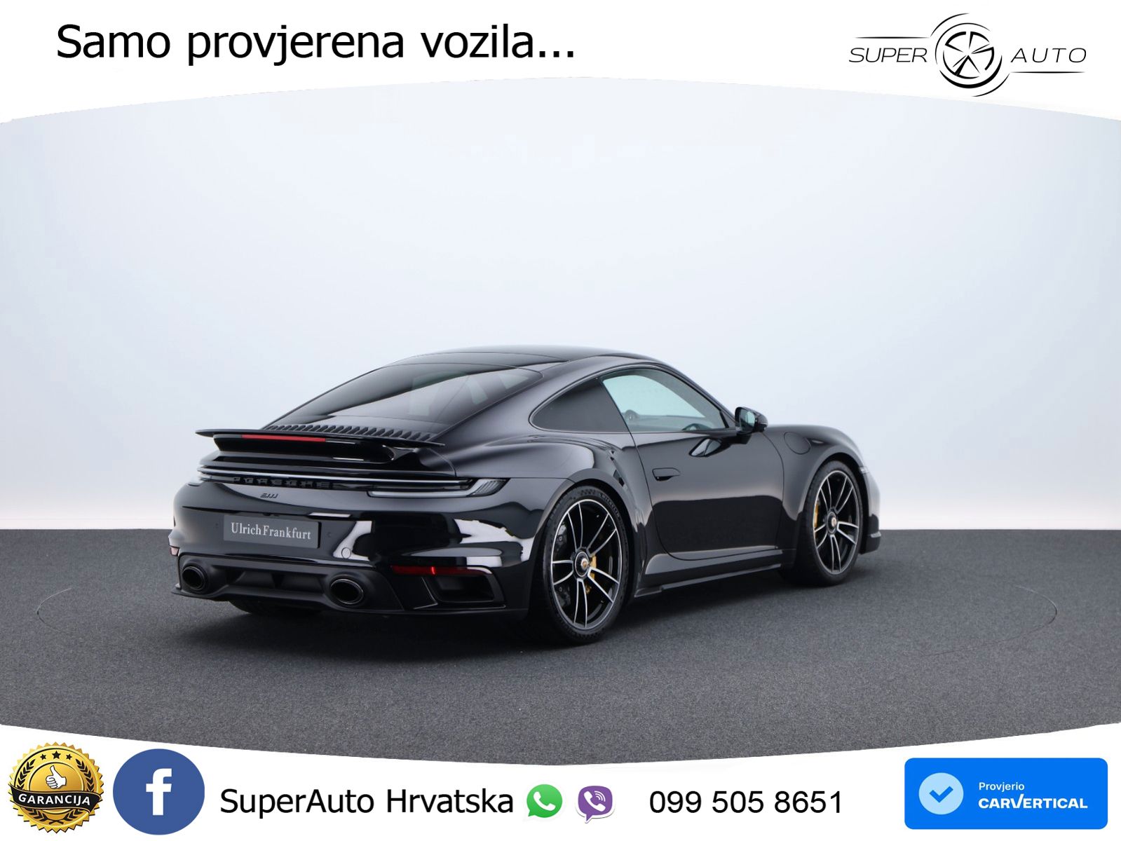 Porsche 911 Turbo S 3.8 (650 KS) PDK ZRAČNI+ACC+GR SJED+360