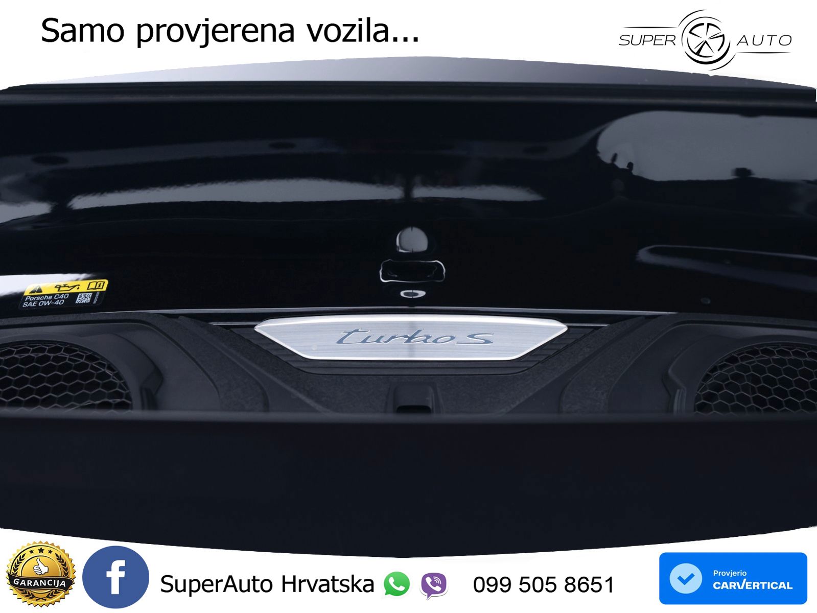 Porsche 911 Turbo S 3.8 (650 KS) PDK ZRAČNI+ACC+GR SJED+360