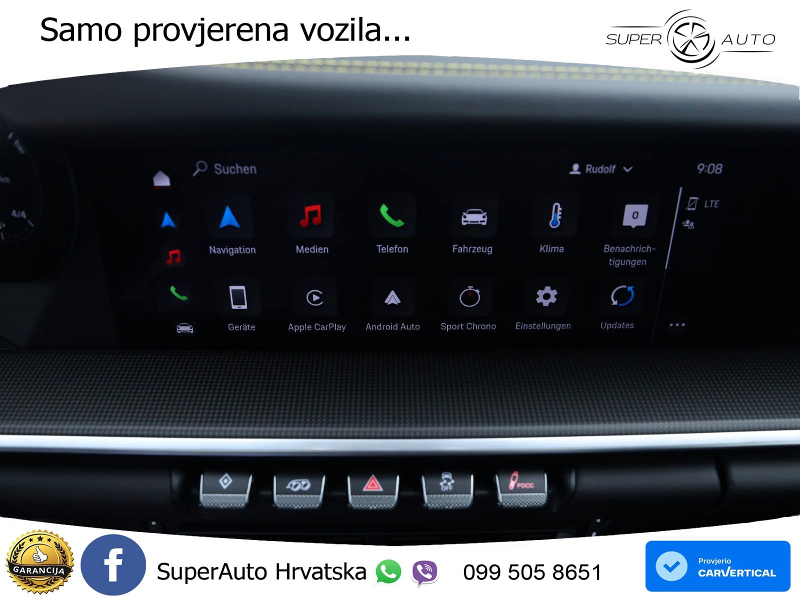 Porsche 911 Turbo S 3.8 (650 KS) PDK ZRAČNI+ACC+GR SJED+360