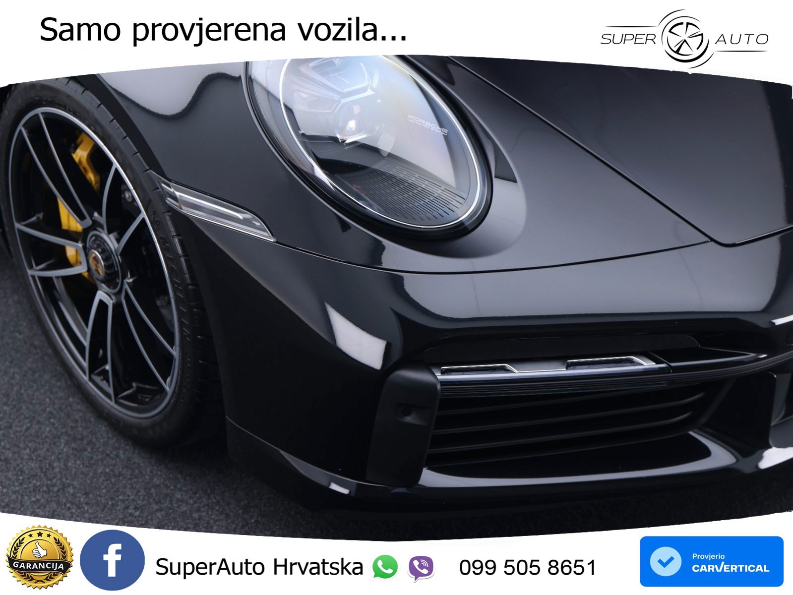 Porsche 911 Turbo S 3.8 (650 KS) PDK ZRAČNI+ACC+GR SJED+360