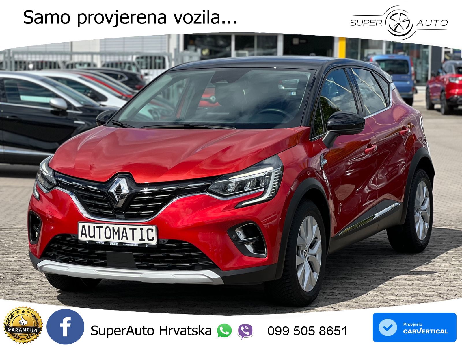 Renault Captur 1.3 TCe (140 KS) EDC Intens