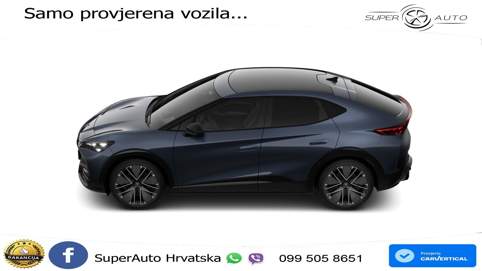 Cupra Tavascan 82 kWh (286 KS) LED+GR SJED+ACC