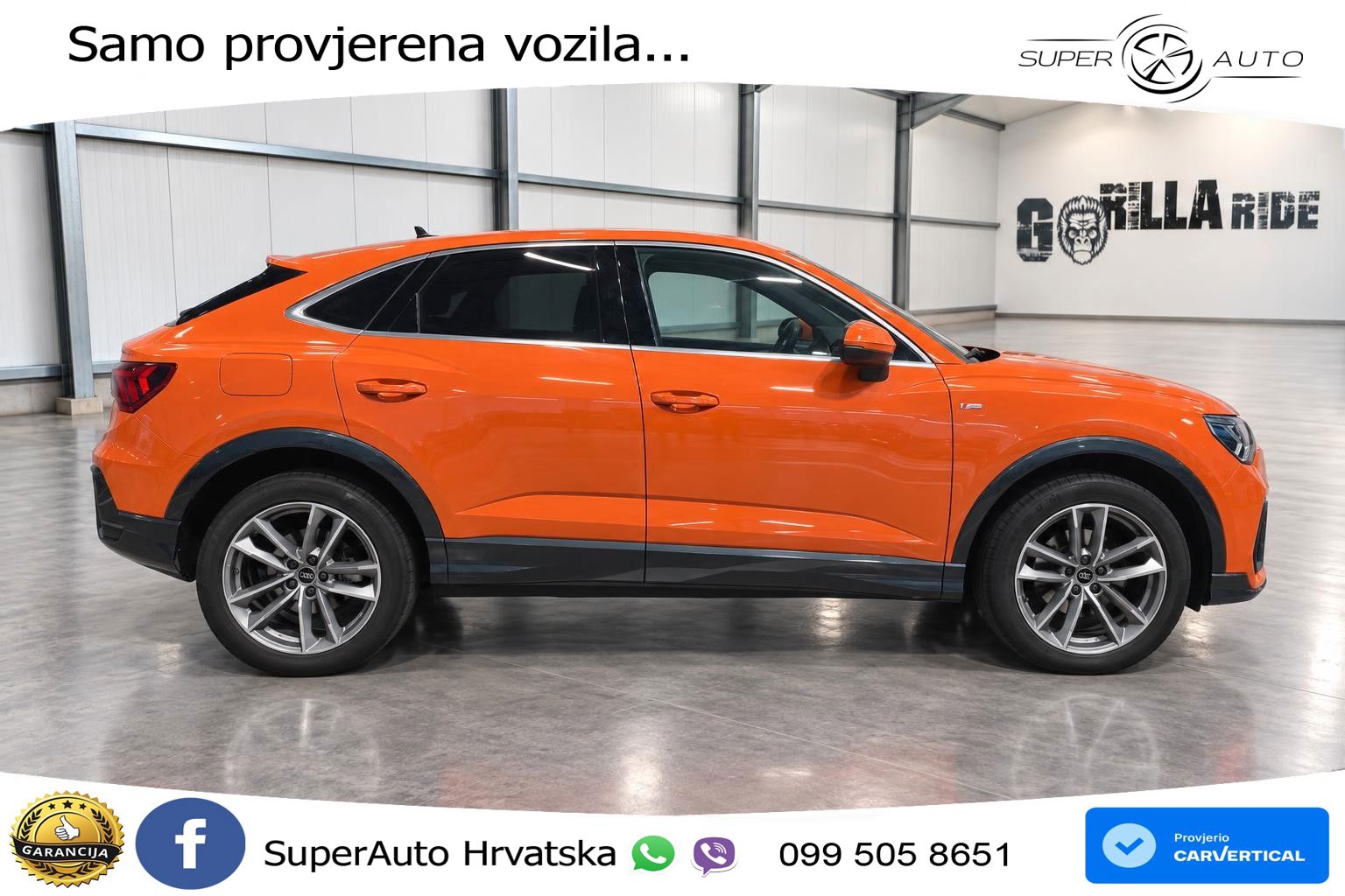 Audi Q3 Sportback 35 TDI (150 KS) quattro S tronic S line LED+GR SJED+ACC
