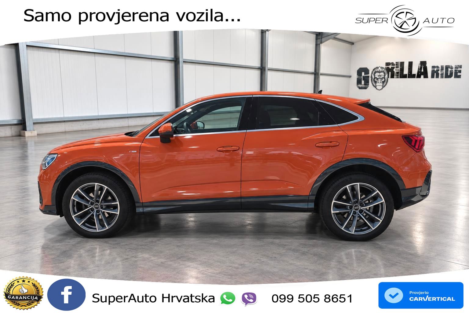 Audi Q3 Sportback 35 TDI (150 KS) quattro S tronic S line LED+GR SJED+ACC