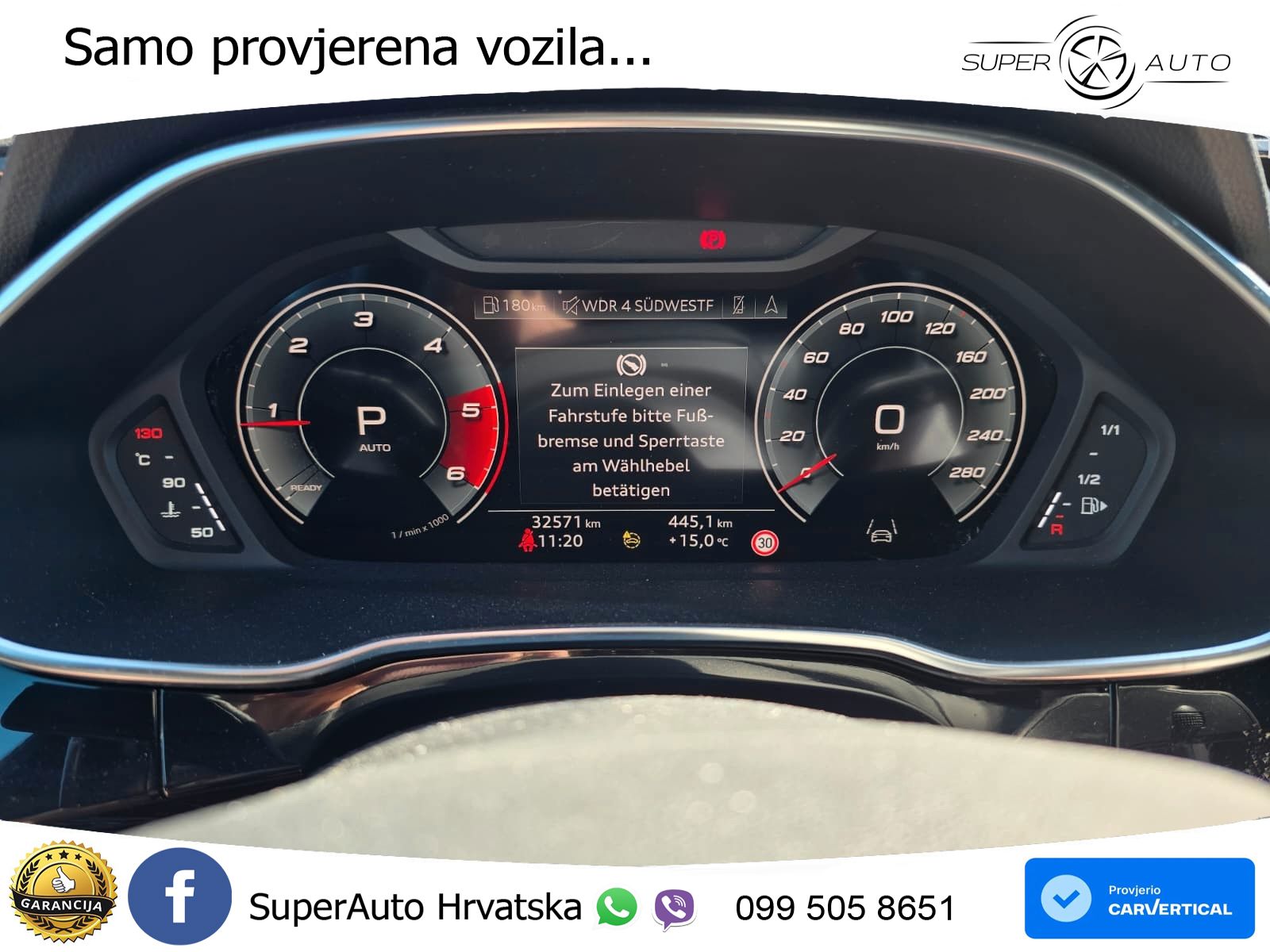 Audi Q3 Sportback 35 TDI (150 KS) quattro S tronic S line LED+GR SJED+ACC