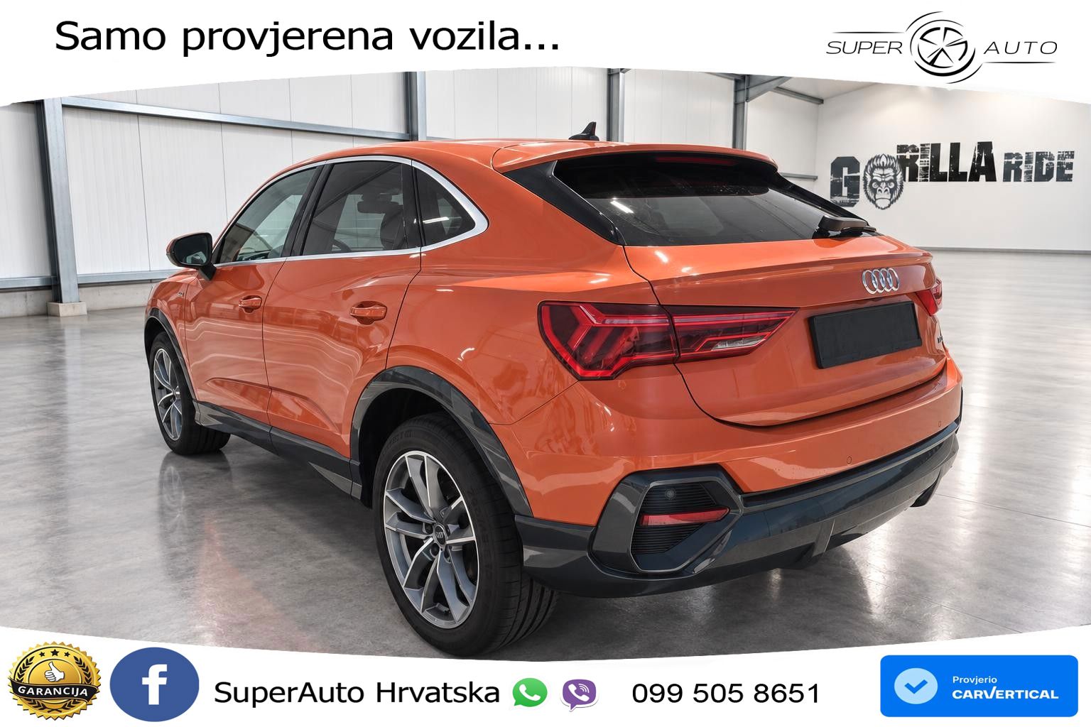Audi Q3 Sportback 35 TDI (150 KS) quattro S tronic S line LED+GR SJED+ACC