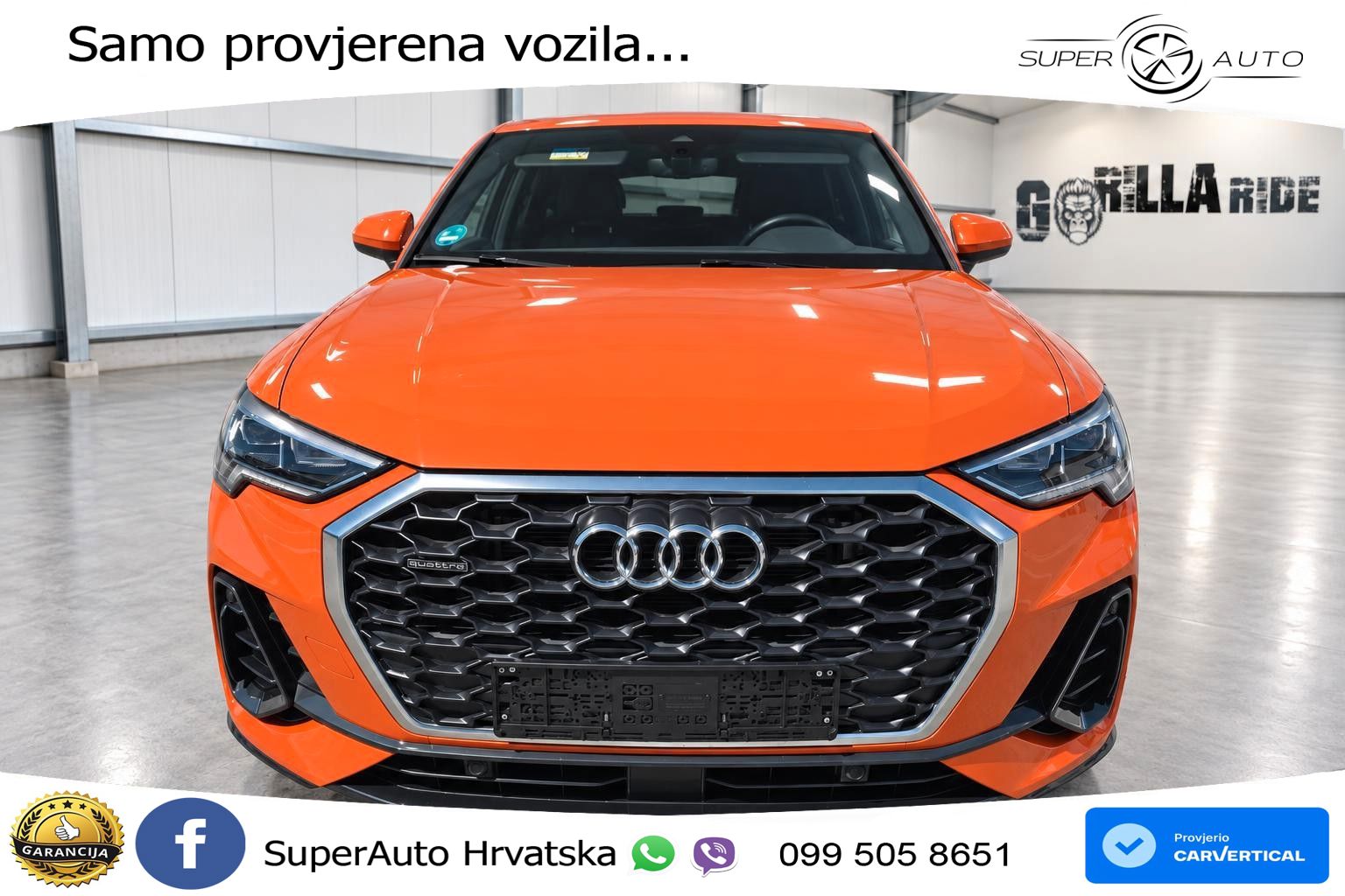 Audi Q3 Sportback 35 TDI (150 KS) quattro S tronic S line LED+GR SJED+ACC