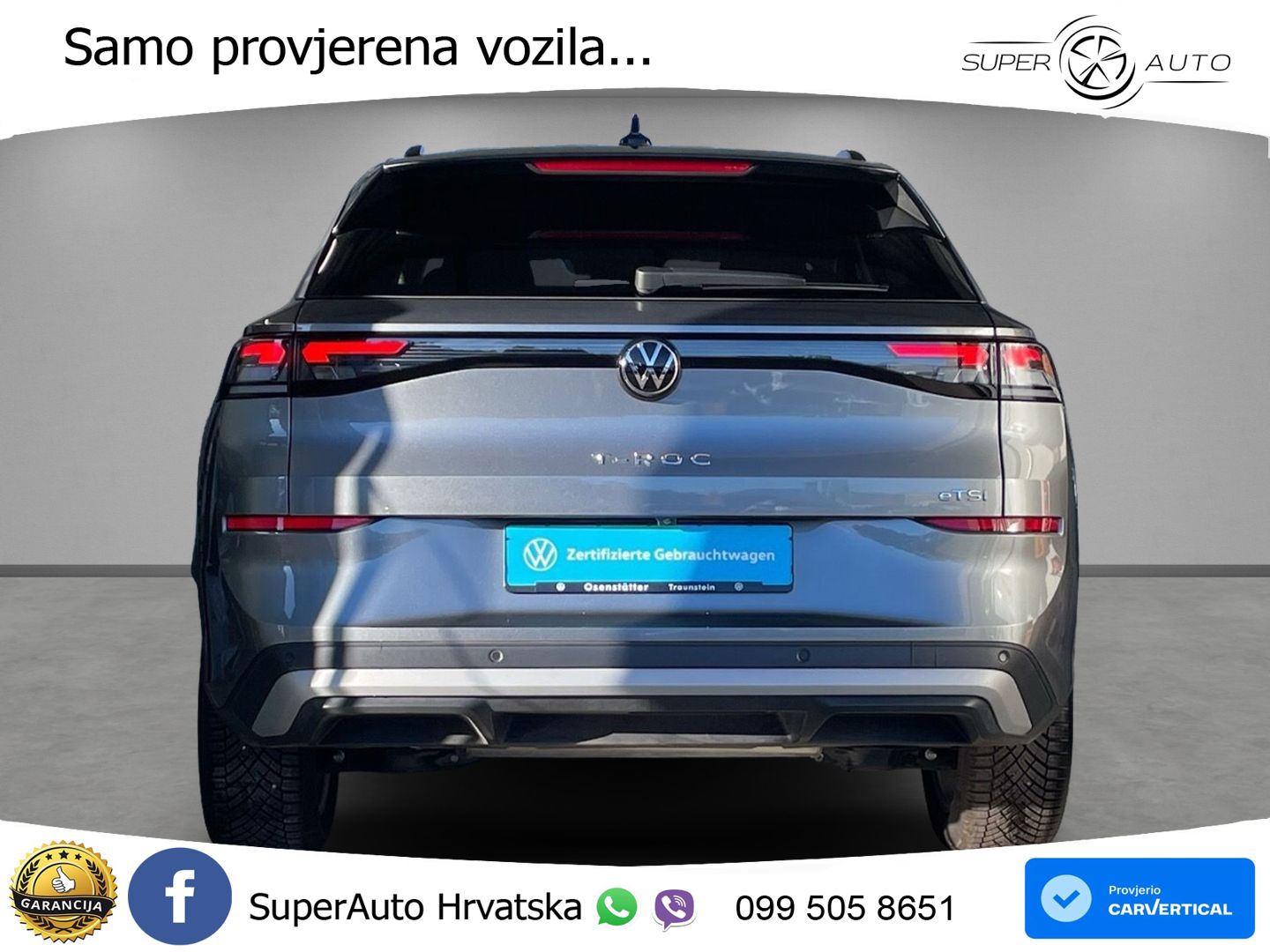 Volkswagen T-Roc 1.5 eTSI (116 KS)  DSG LED+GR SJED+ACC
