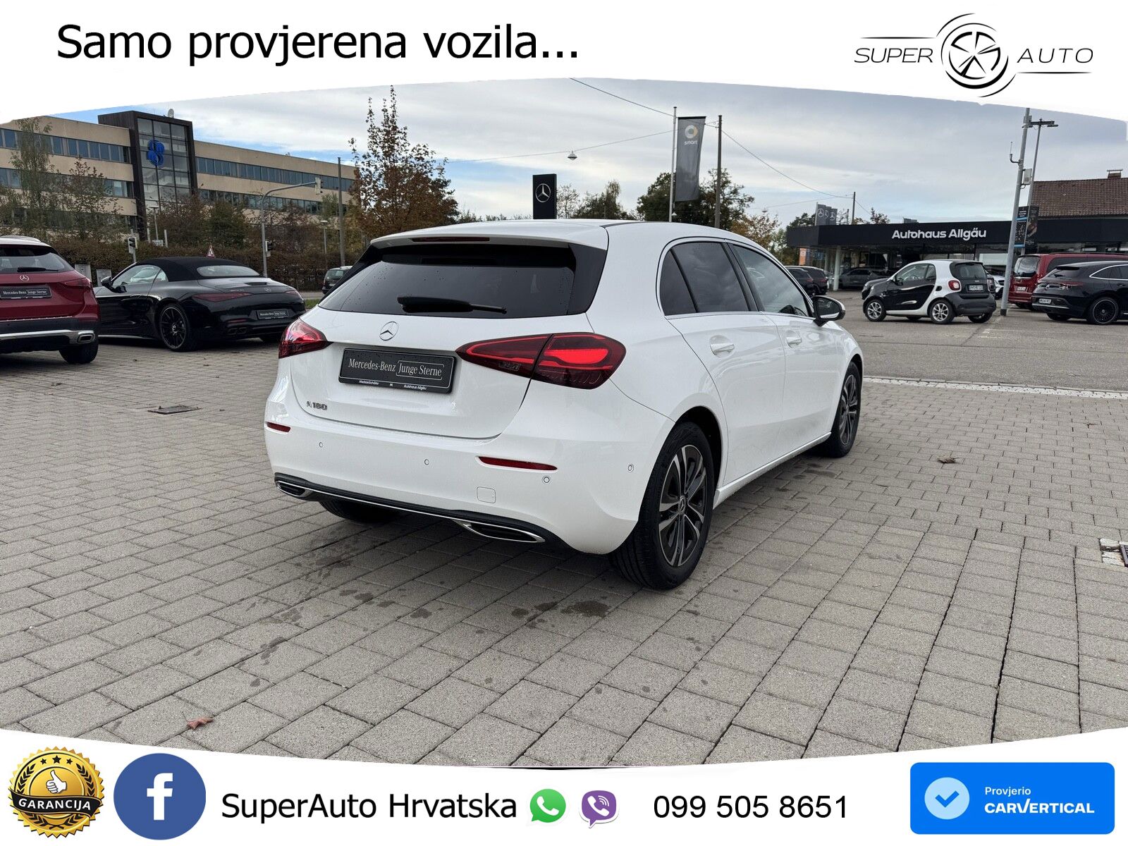 Mercedes-Benz A 180 7G-DCT LED+GR SJED+ACC