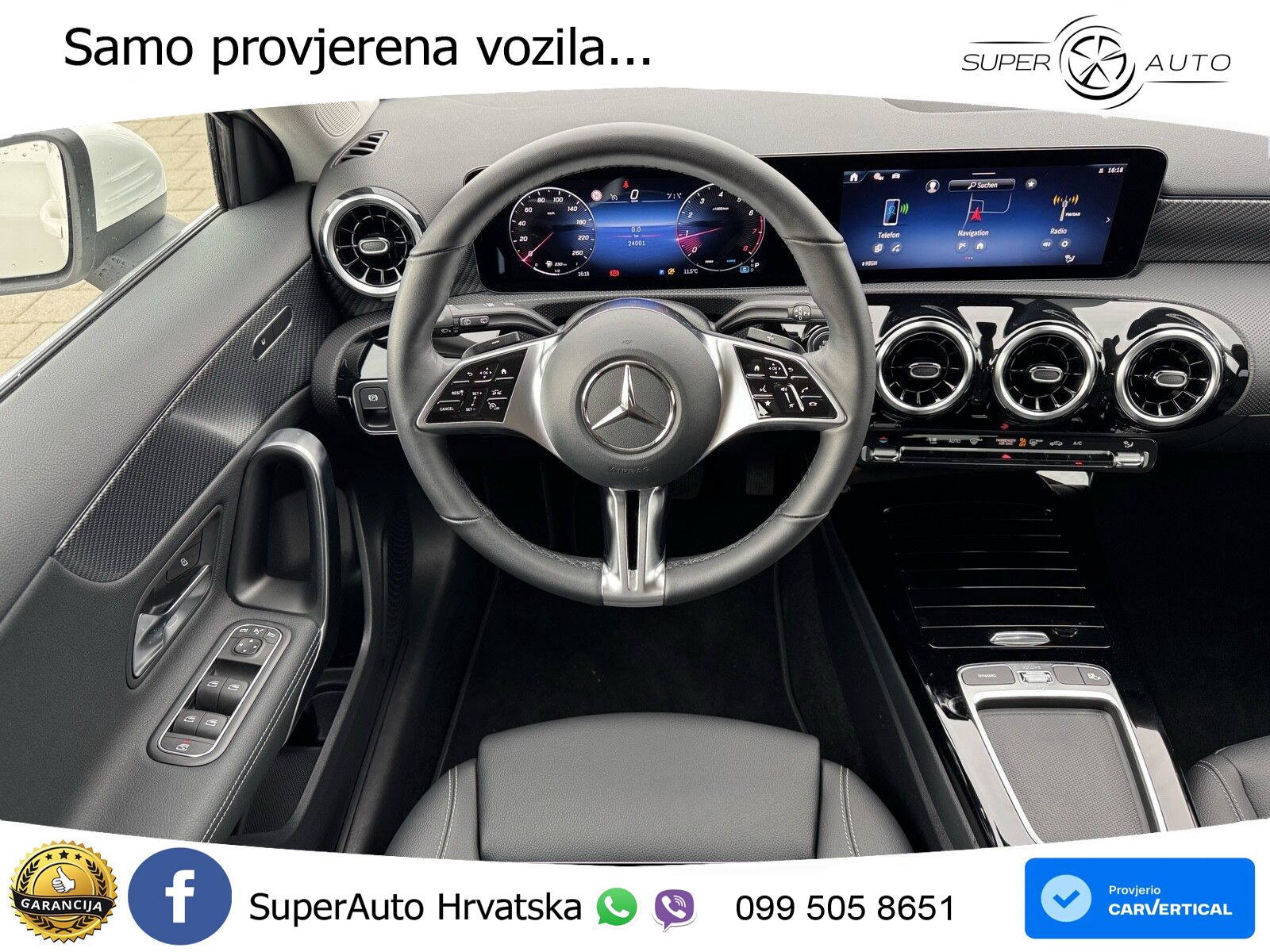 Mercedes-Benz A 180 7G-DCT LED+GR SJED+ACC