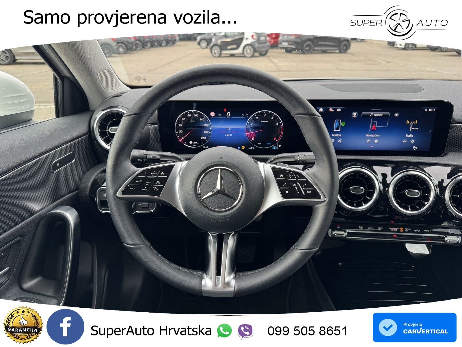 Mercedes-Benz A 180 7G-DCT LED+GR SJED+ACC