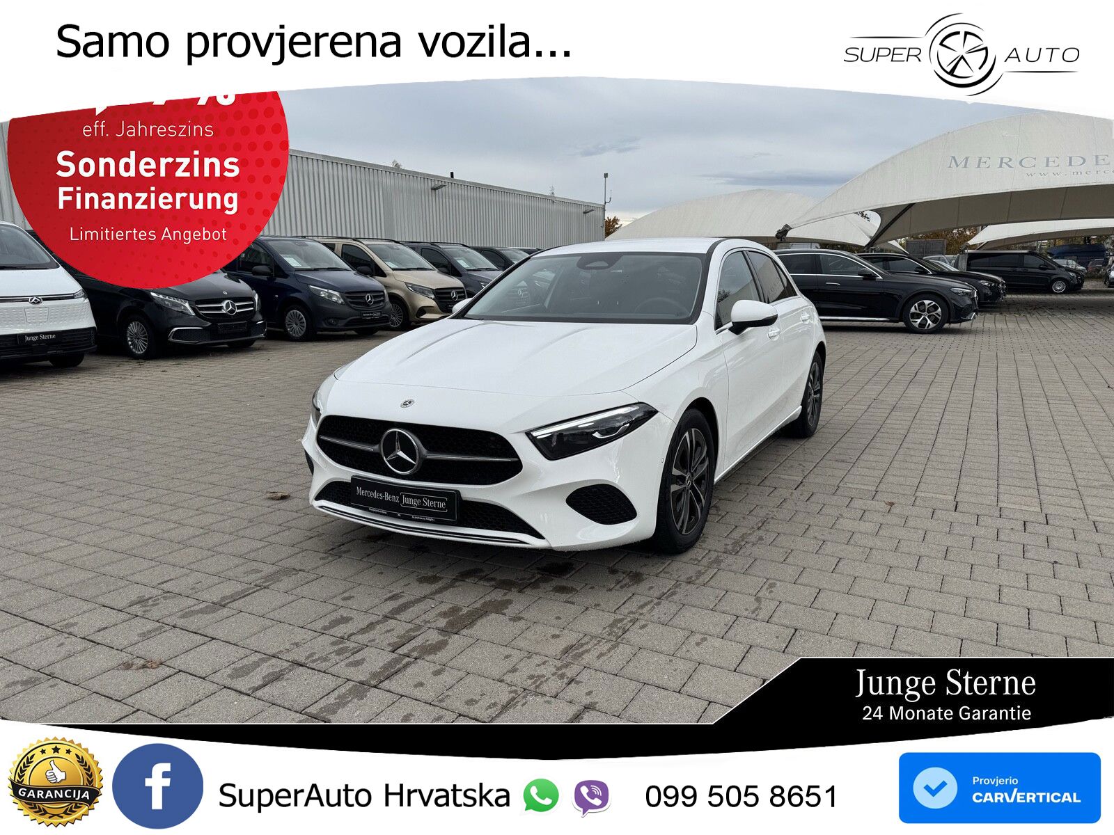 Mercedes-Benz A 180 7G-DCT LED+GR SJED+ACC