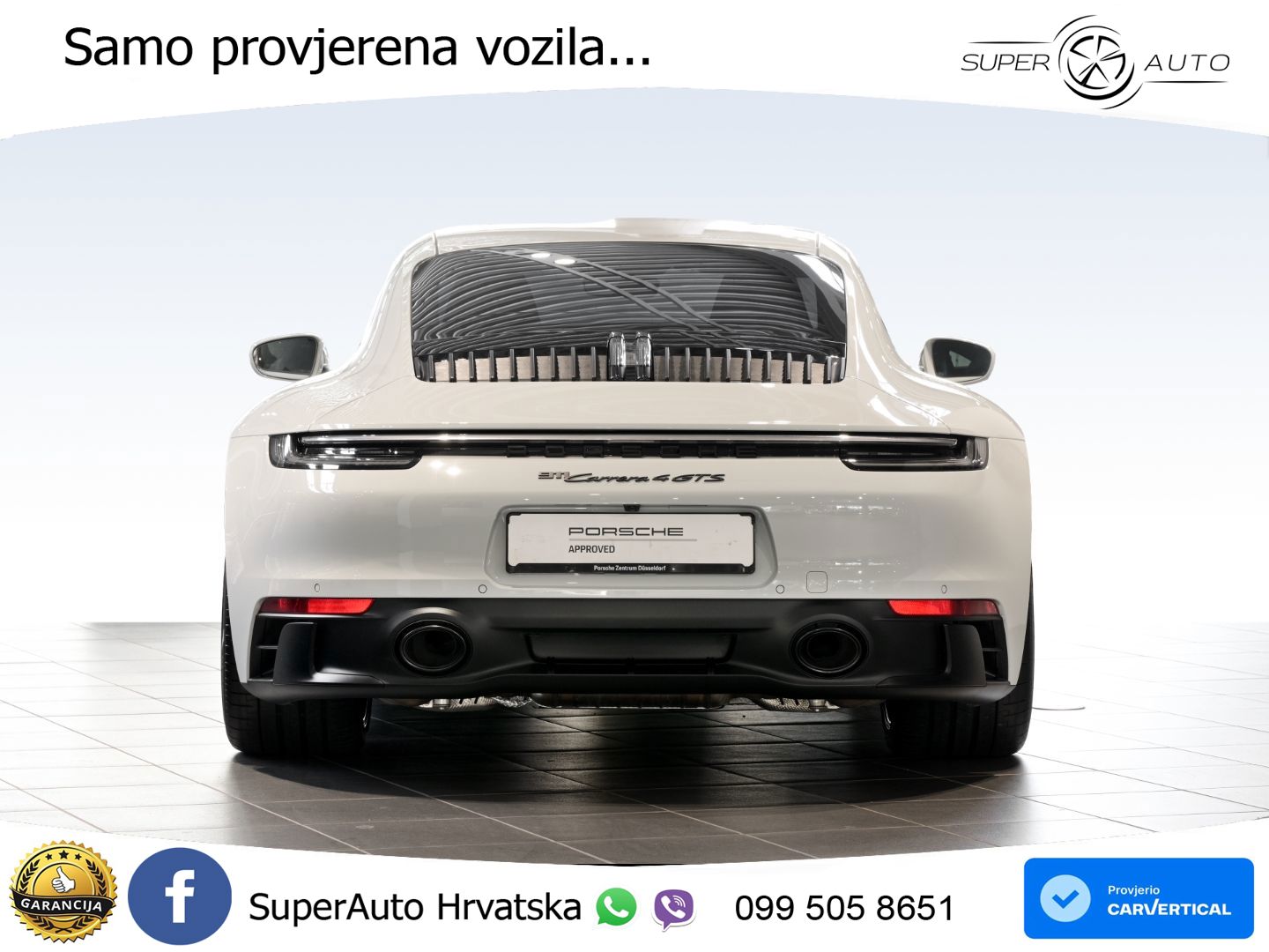 Porsche 911 Carrera 4 GTS 3.0 (480 KS) PDK MATRIX+GR SJED+KAM