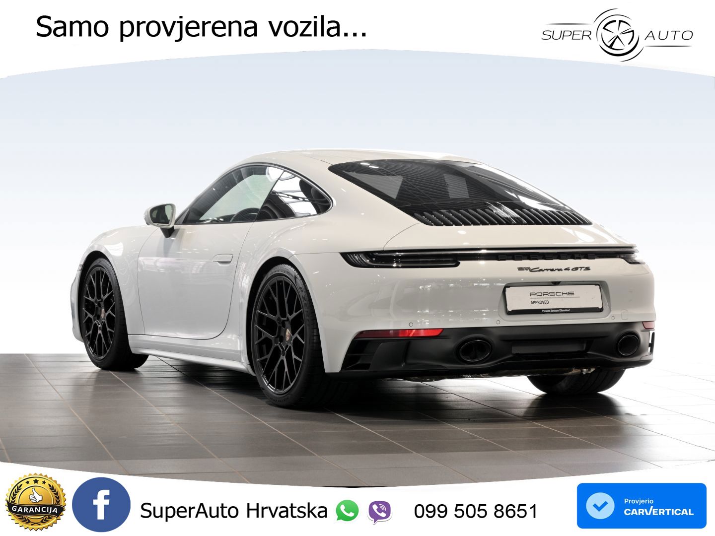 Porsche 911 Carrera 4 GTS 3.0 (480 KS) PDK MATRIX+GR SJED+KAM