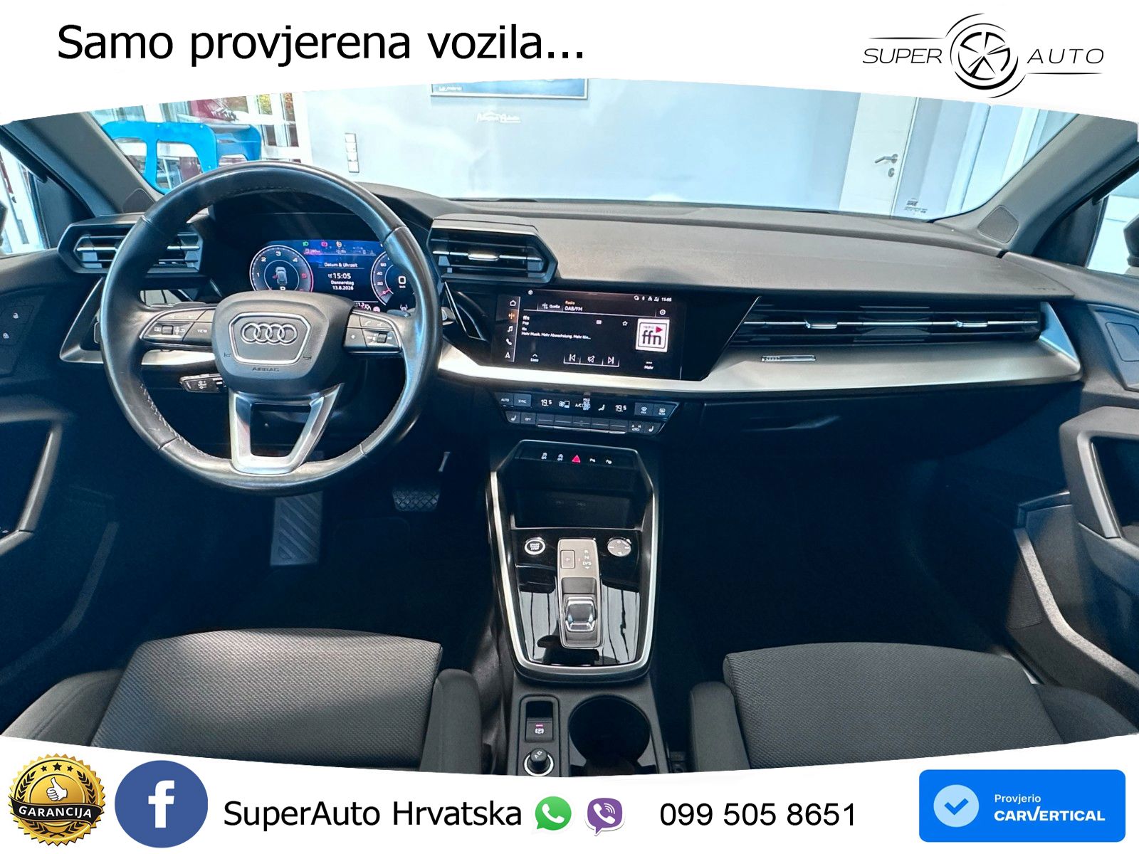 Audi A3 35 TDI (150 KS) S tronic LED+GR SJED+ACC