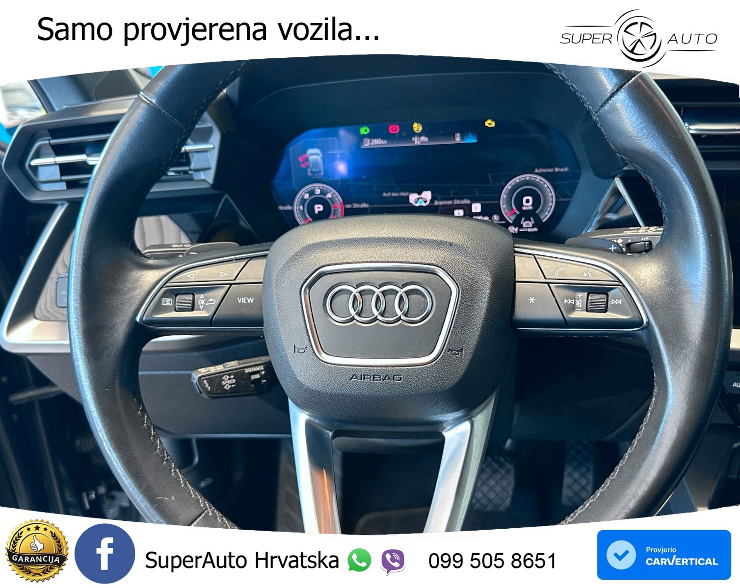 Audi A3 35 TDI (150 KS) S tronic LED+GR SJED+ACC
