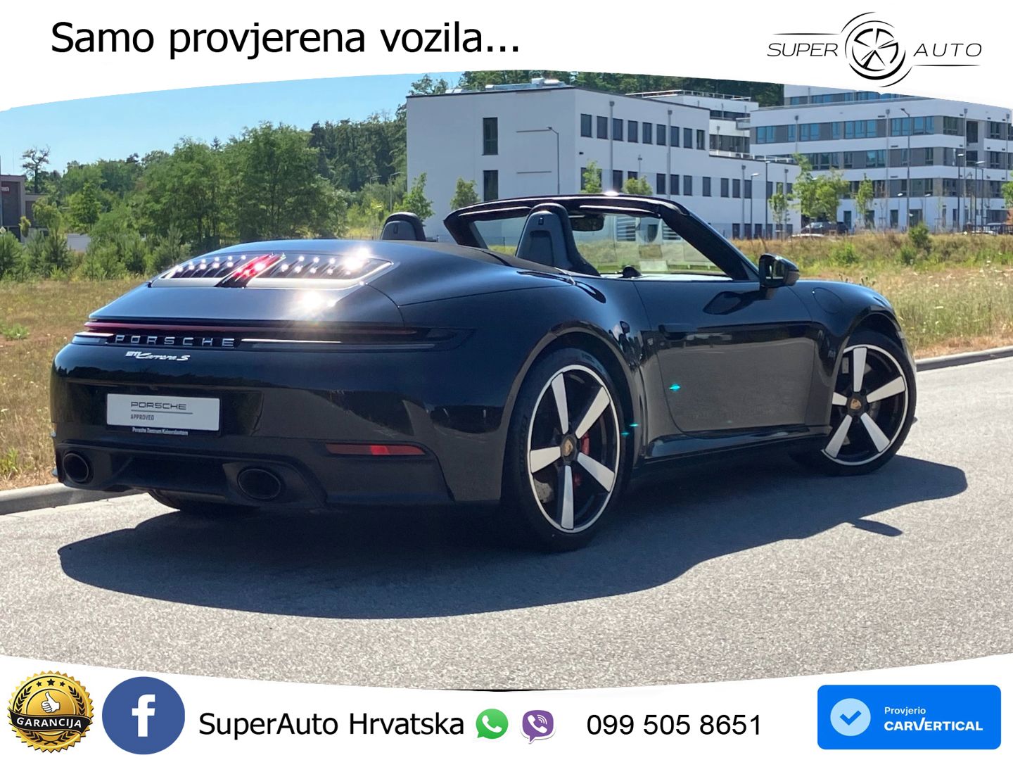 Porsche 911 Carrera GTS Cabriolet 3.0 (480 KS) PDK LED+GR SJED+ACC