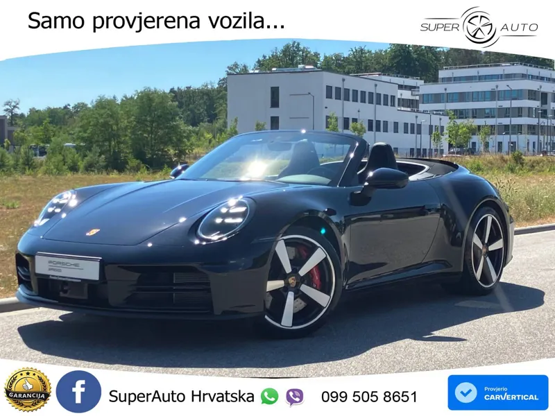 Porsche 911 Carrera GTS Cabriolet 3.0 (480 KS) PDK LED+GR SJED+ACC