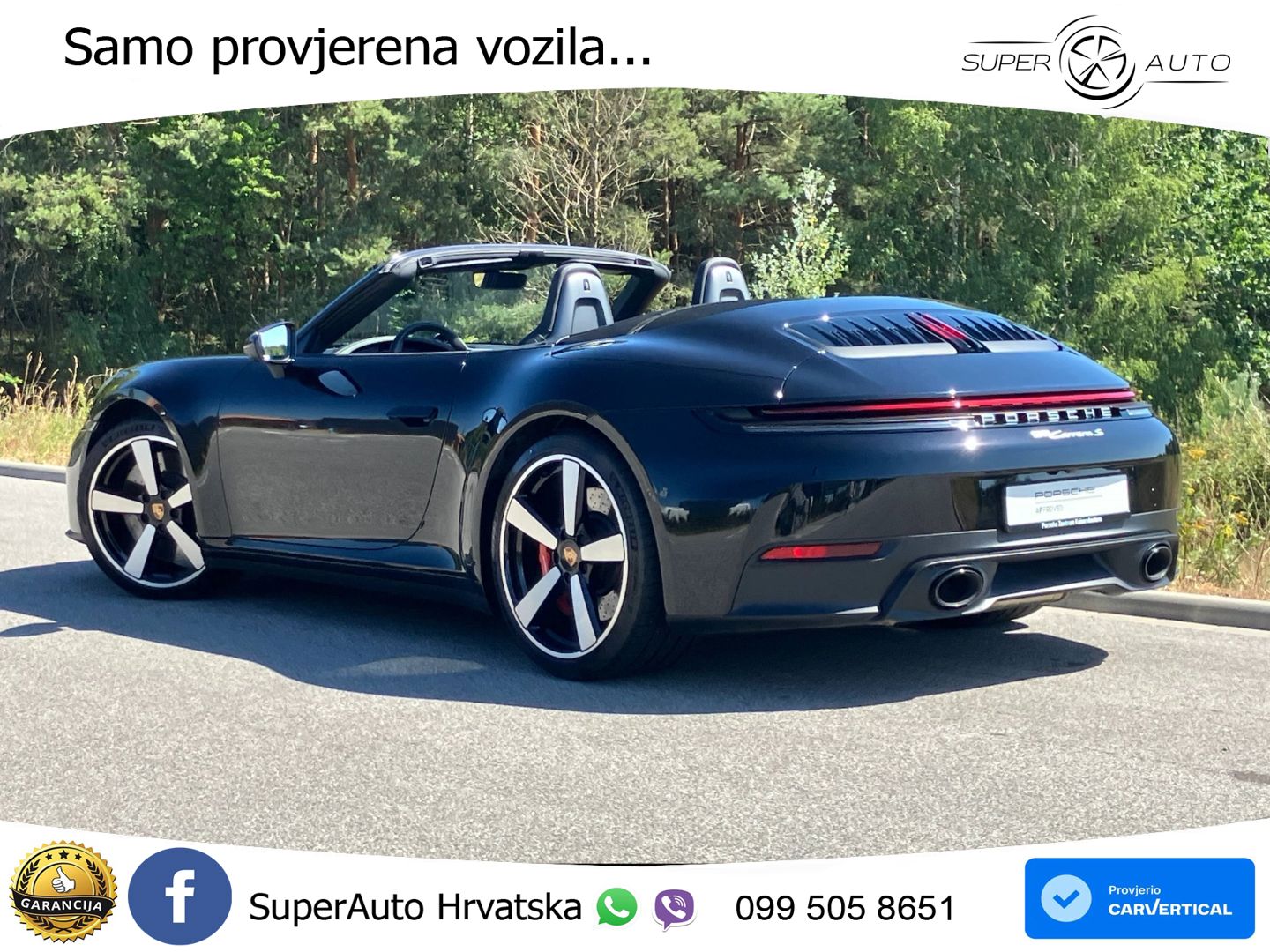 Porsche 911 Carrera GTS Cabriolet 3.0 (480 KS) PDK LED+GR SJED+ACC