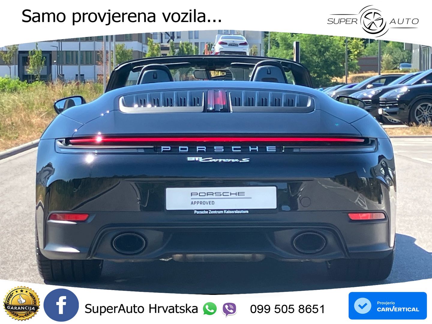 Porsche 911 Carrera GTS Cabriolet 3.0 (480 KS) PDK LED+GR SJED+ACC