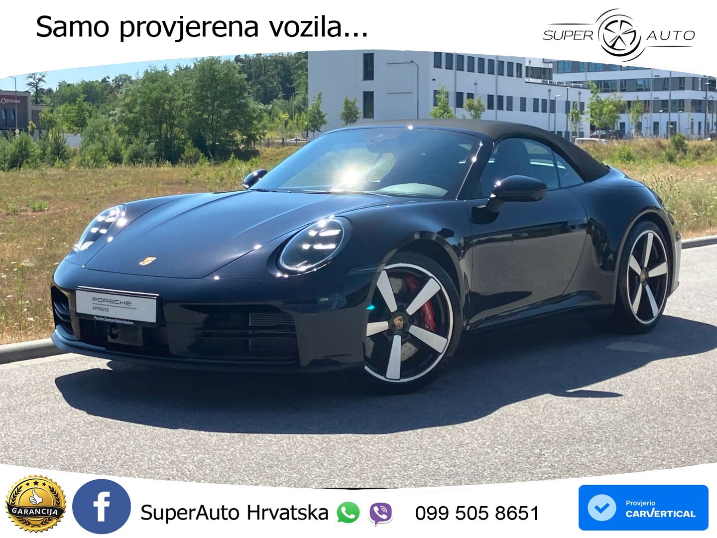 Porsche 911 Carrera GTS Cabriolet 3.0 (480 KS) PDK LED+GR SJED+ACC
