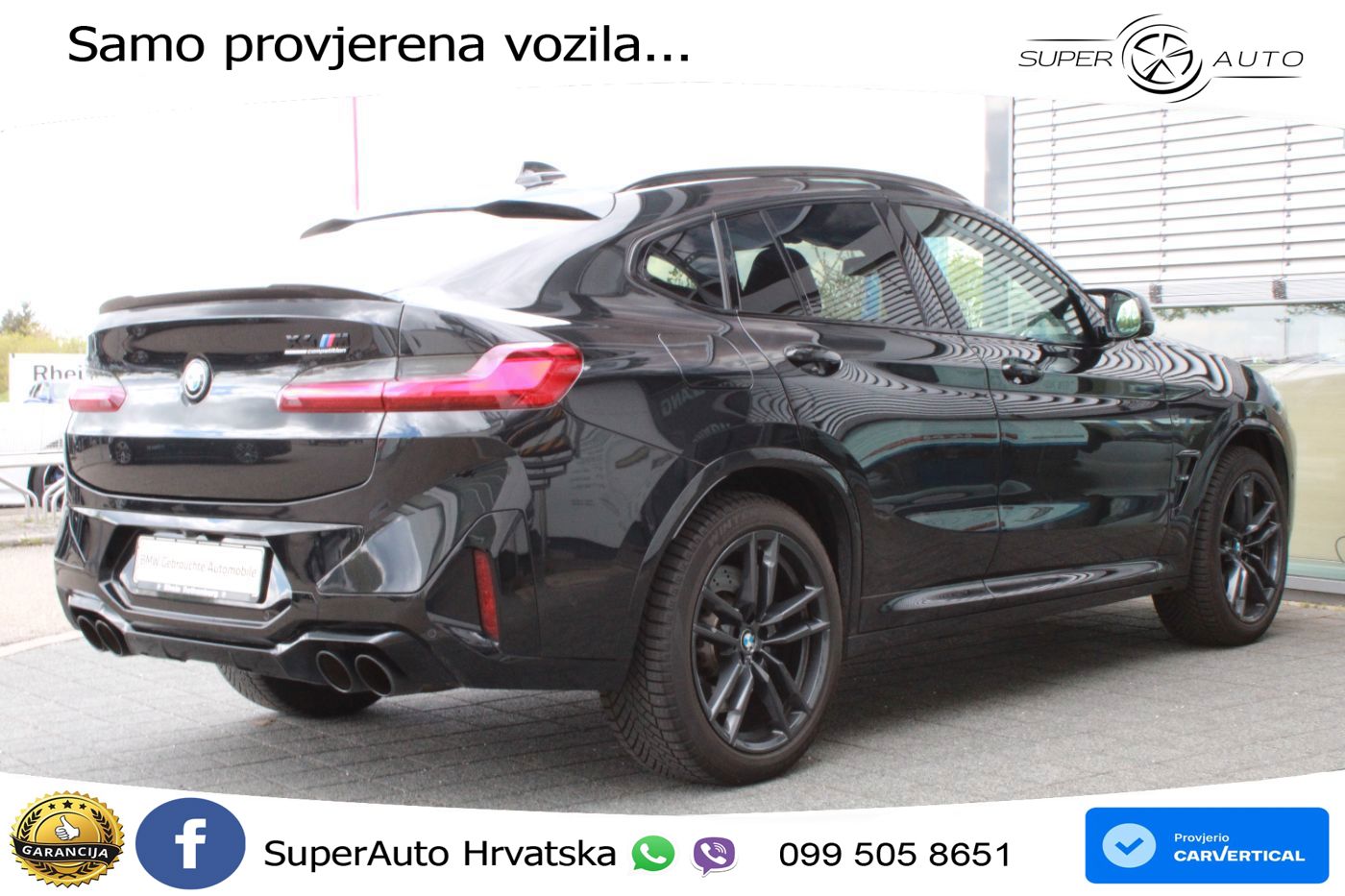 BMW X4 M Competition 3.0 (510 KS) xDrive Steptronic LED+GR SJED+ACC