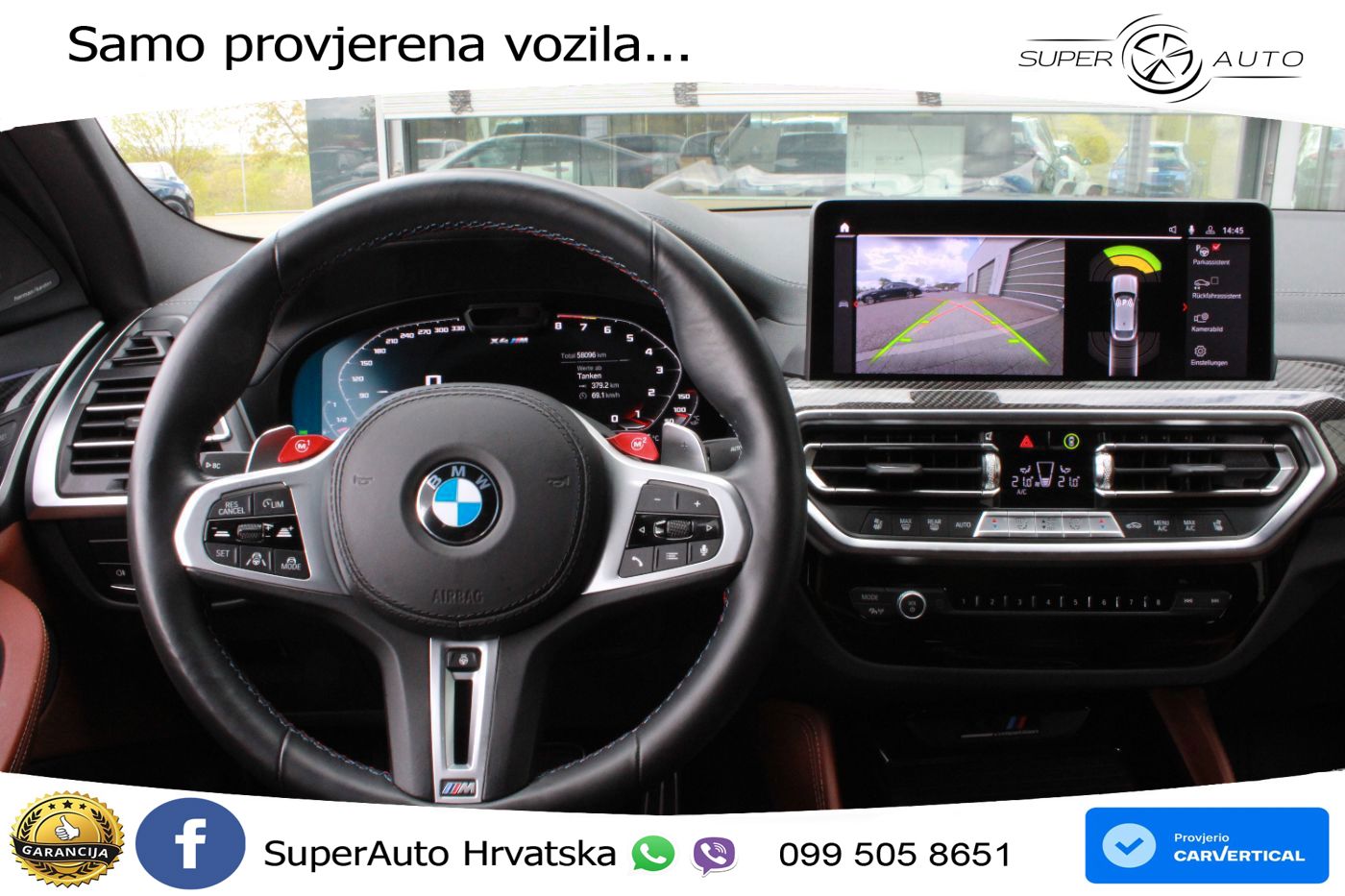 BMW X4 M Competition 3.0 (510 KS) xDrive Steptronic LED+GR SJED+ACC
