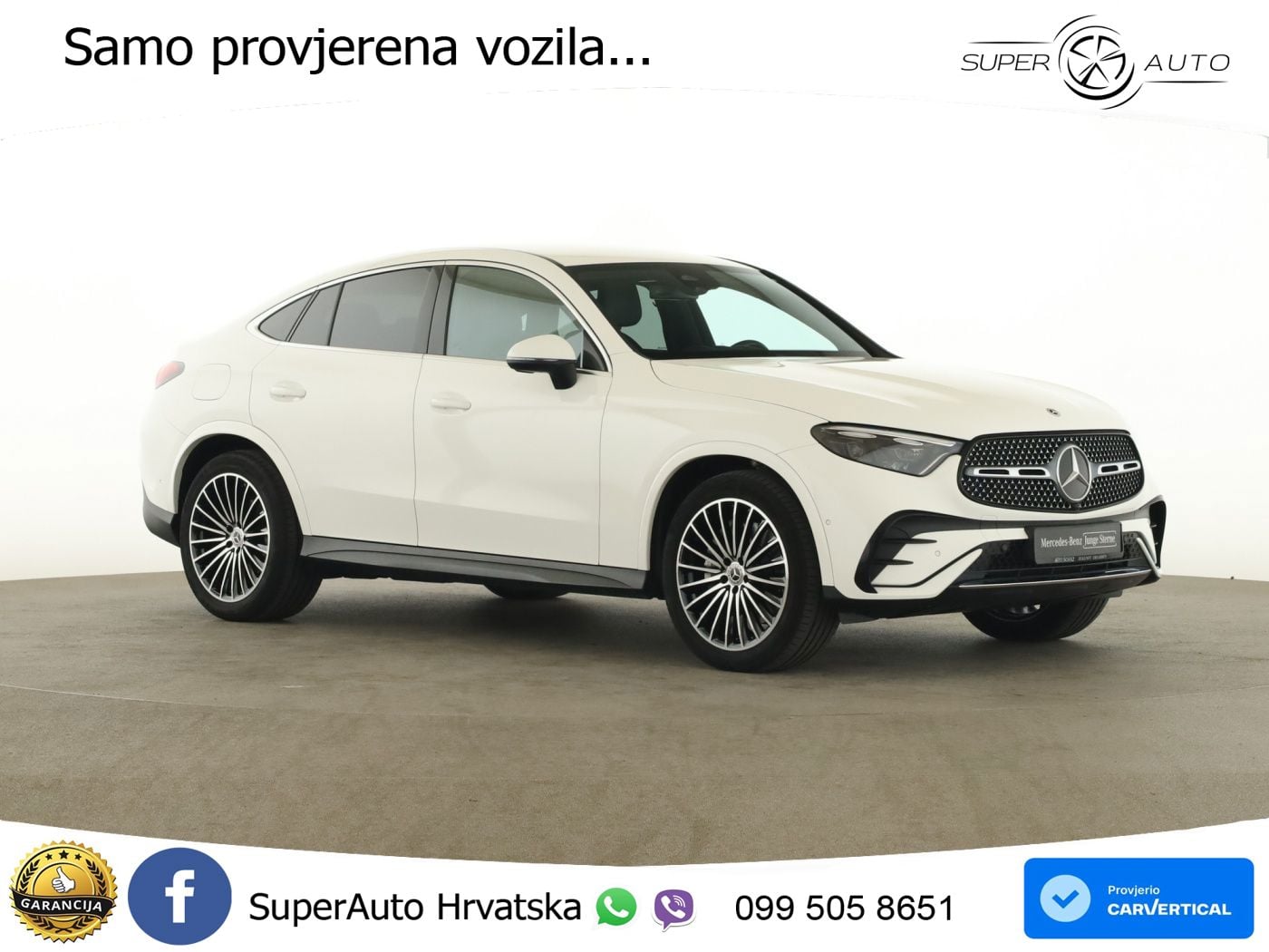 Mercedes GLC Coupe 220d (197 KS) 4MATIC 9G-TRONIC AMG LED+GR SJED+ACC