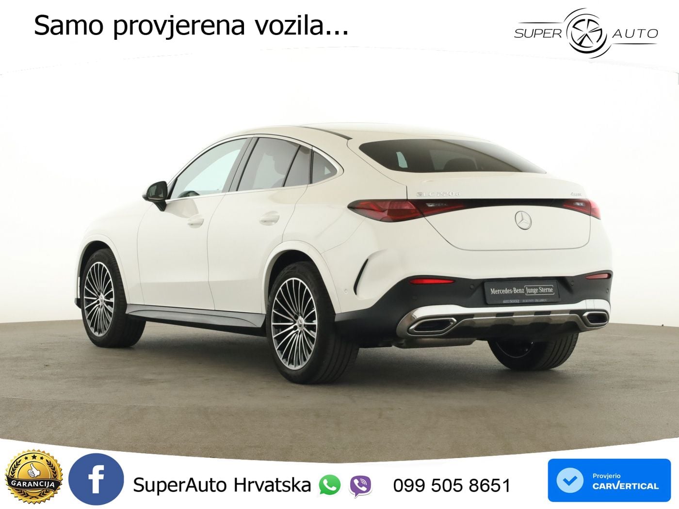 Mercedes GLC Coupe 220d (197 KS) 4MATIC 9G-TRONIC AMG LED+GR SJED+ACC