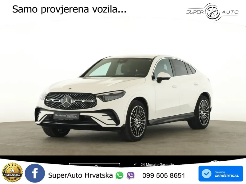 Mercedes GLC Coupe 220d (197 KS) 4MATIC 9G-TRONIC AMG LED+GR SJED+ACC