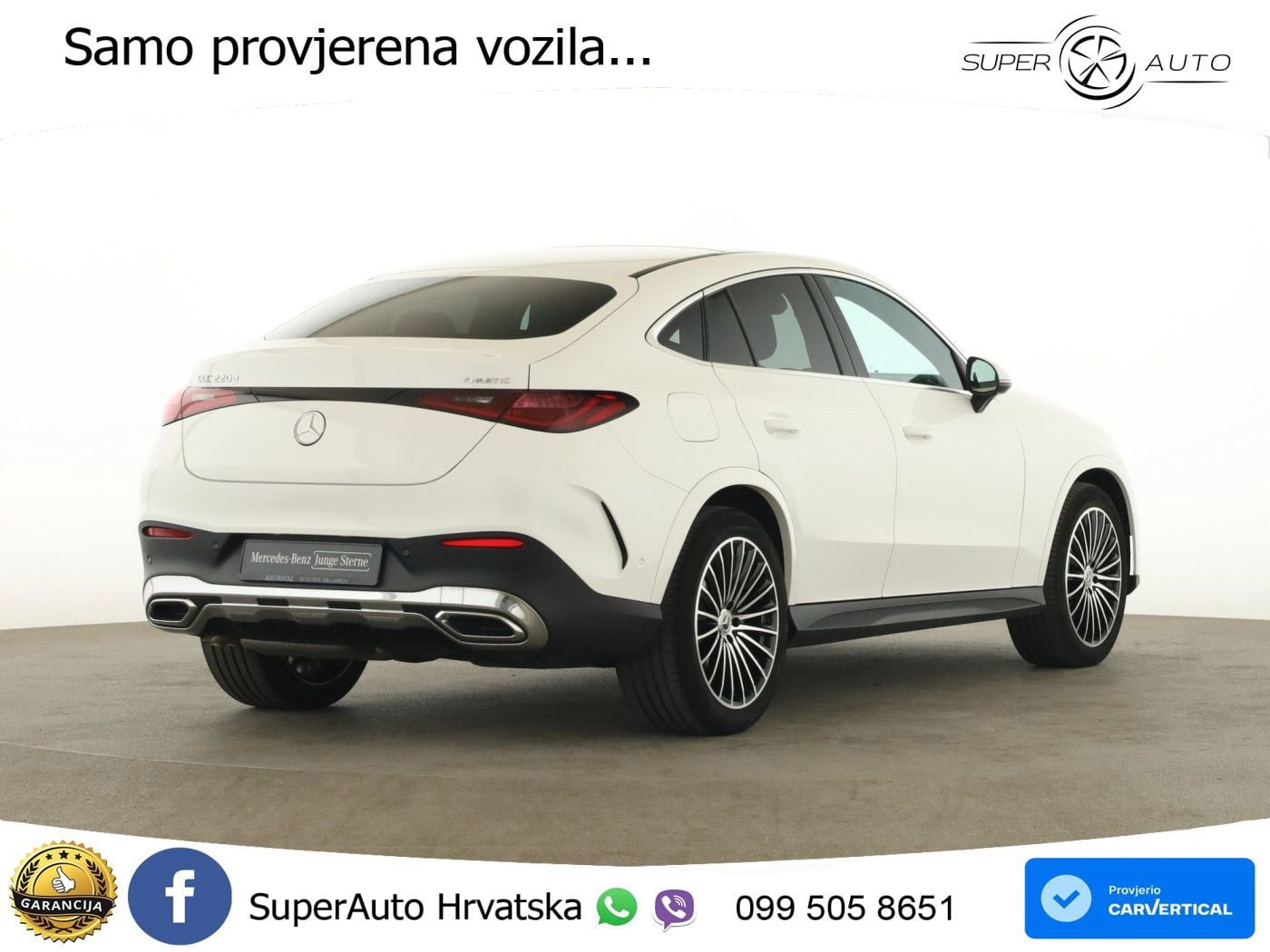 Mercedes GLC Coupe 220d (197 KS) 4MATIC 9G-TRONIC AMG LED+GR SJED+ACC