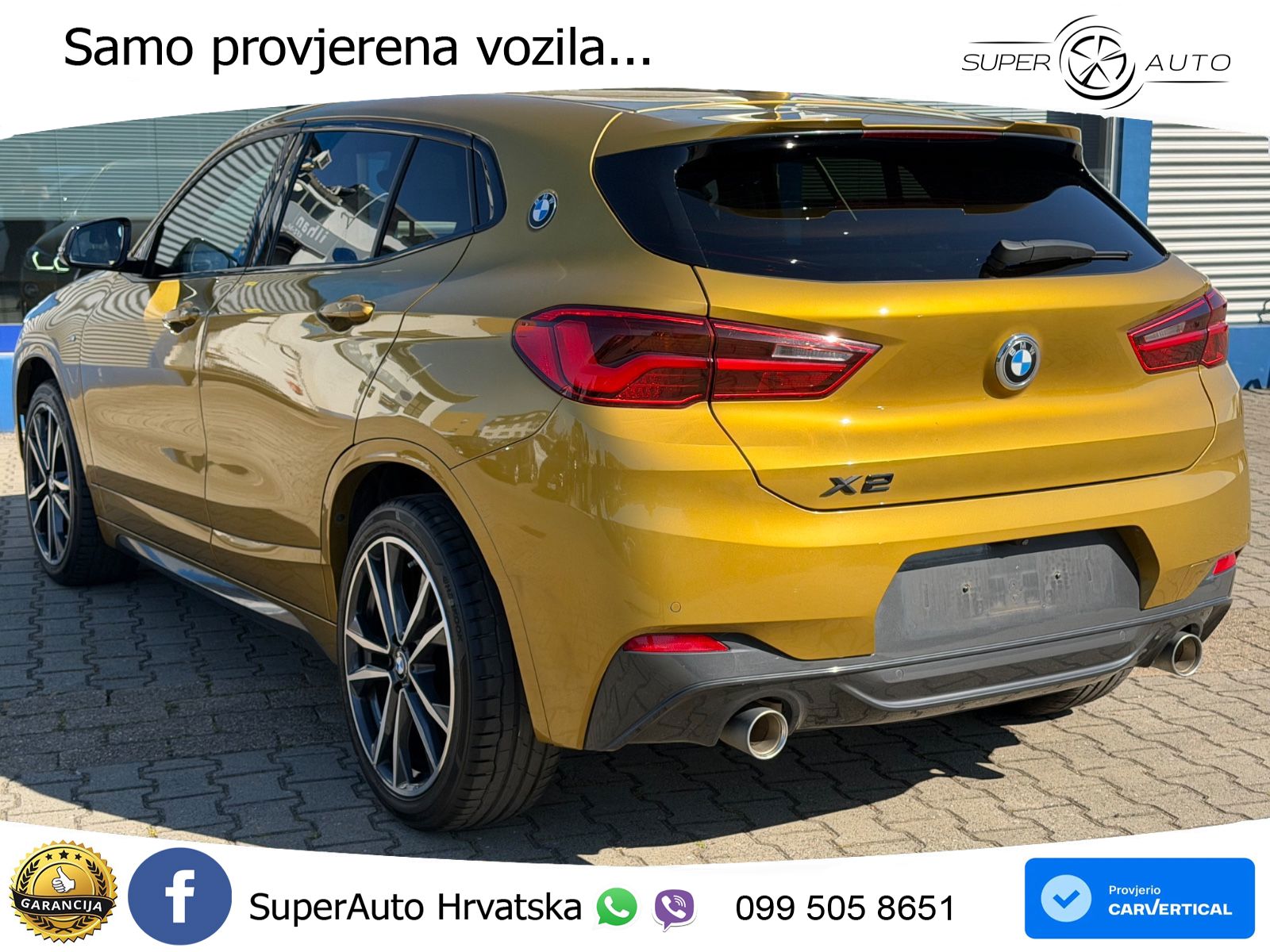 BMW X2 sDrive20i Steptronic M Sport LED+GR SJED+ACC