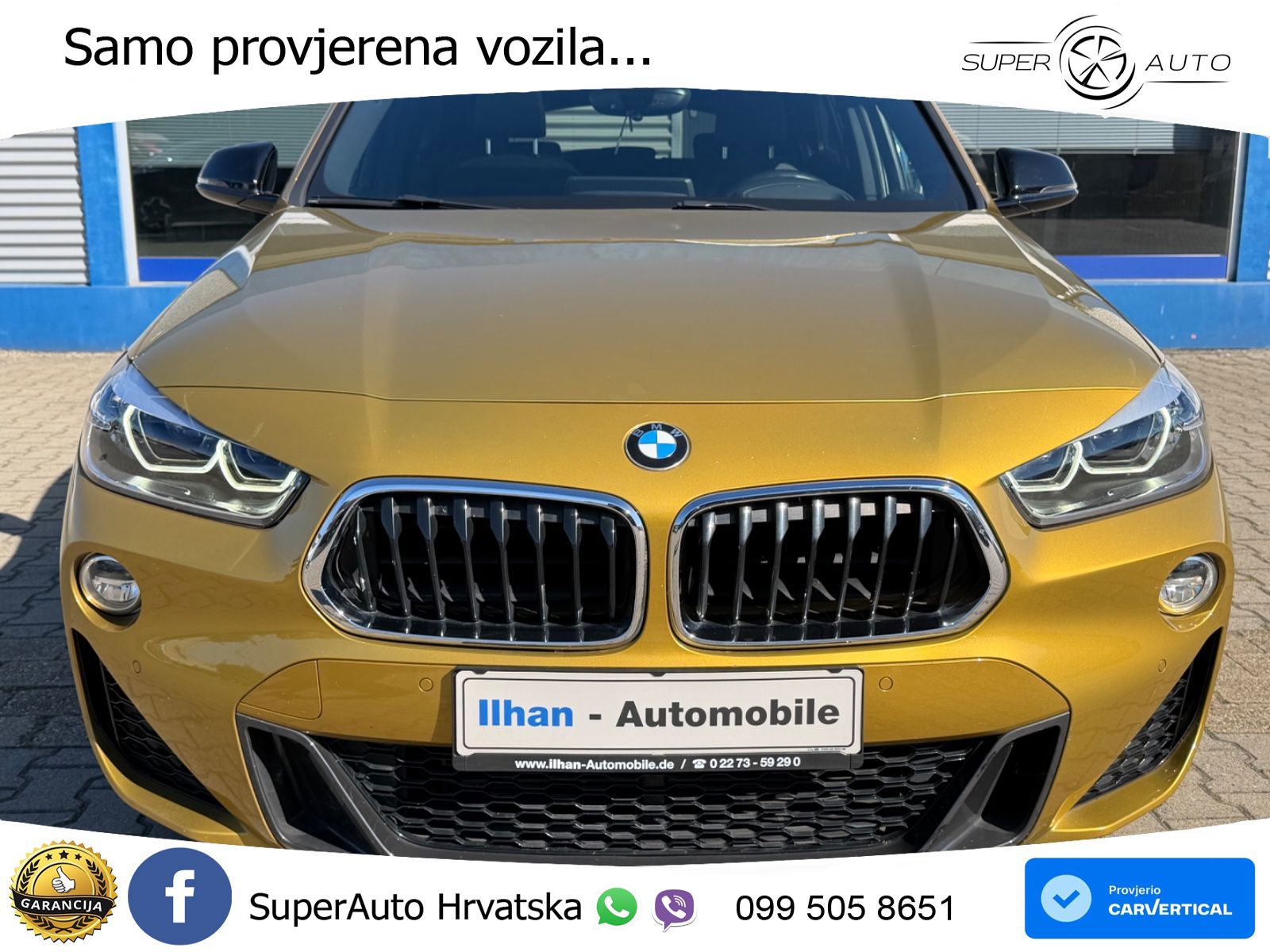 BMW X2 sDrive20i Steptronic M Sport LED+GR SJED+ACC