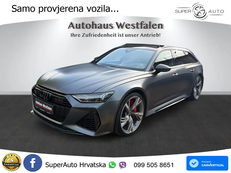 Audi RS6 Avant 4.0 TFSI V8 (600 KS) quattro Tiptronic LED+GR SJED+ACC