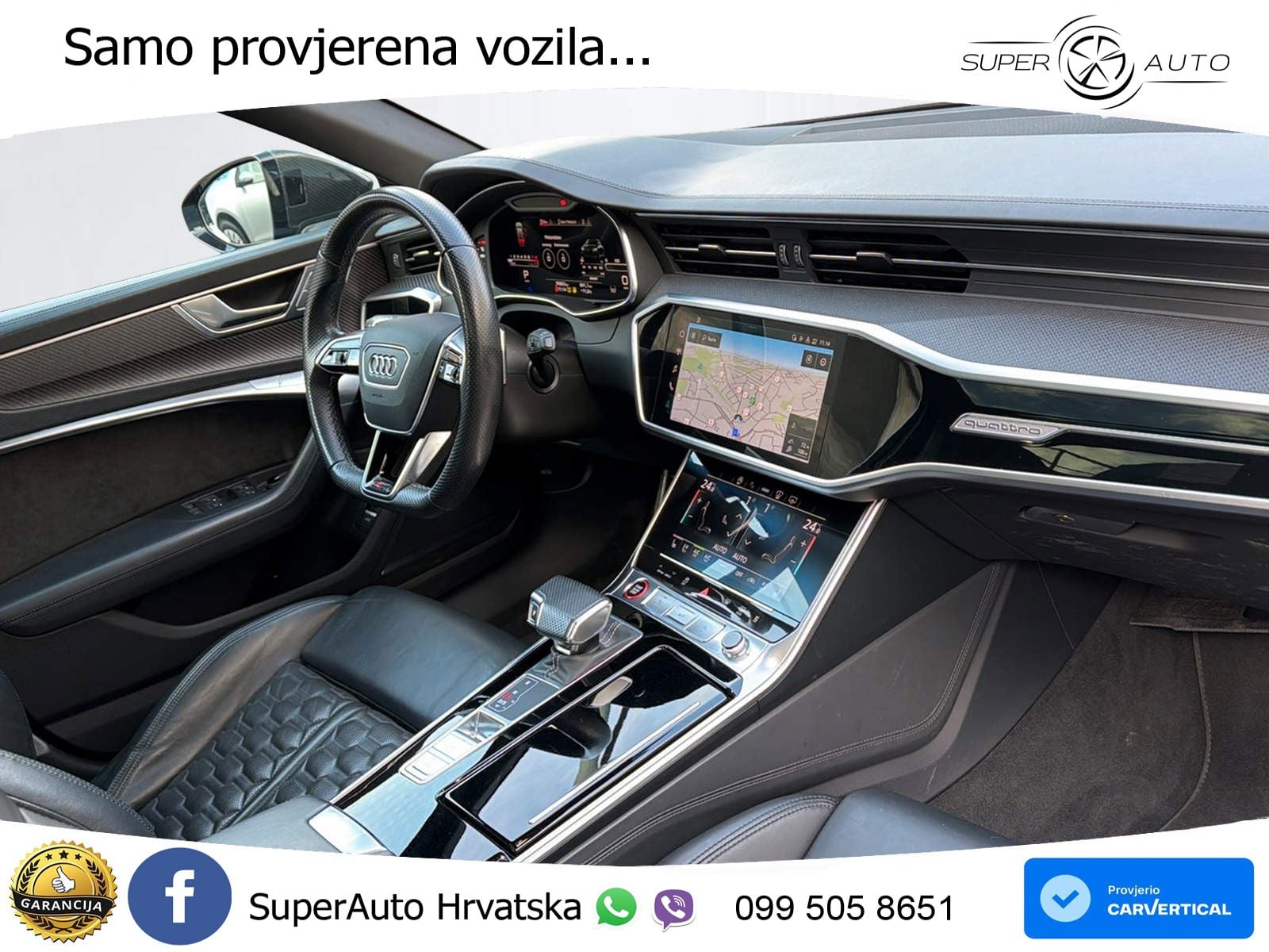 Audi RS6 Avant 4.0 TFSI V8 (600 KS) quattro Tiptronic LED+GR SJED+ACC