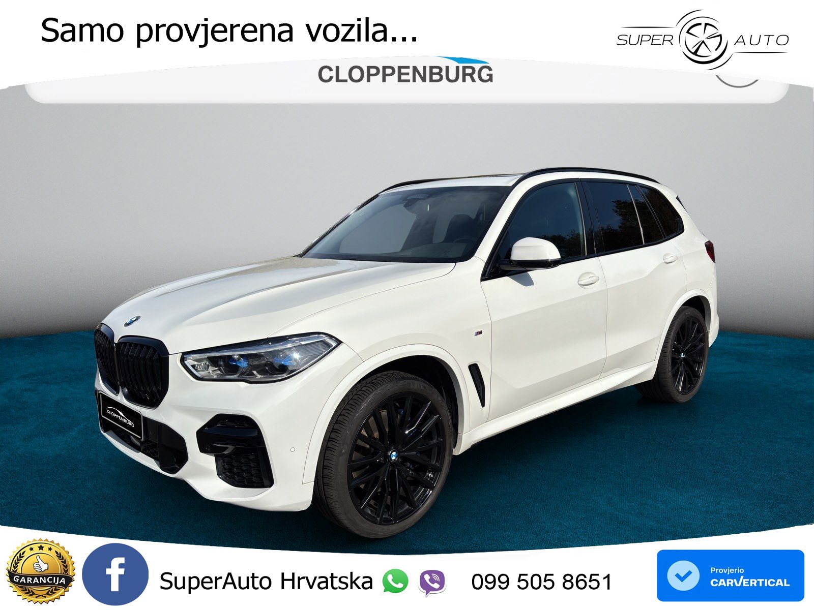 BMW X5 30d (286 KS) xDrive Steptronic M Sport ACC+HEAD+GR SJED+360+PANO