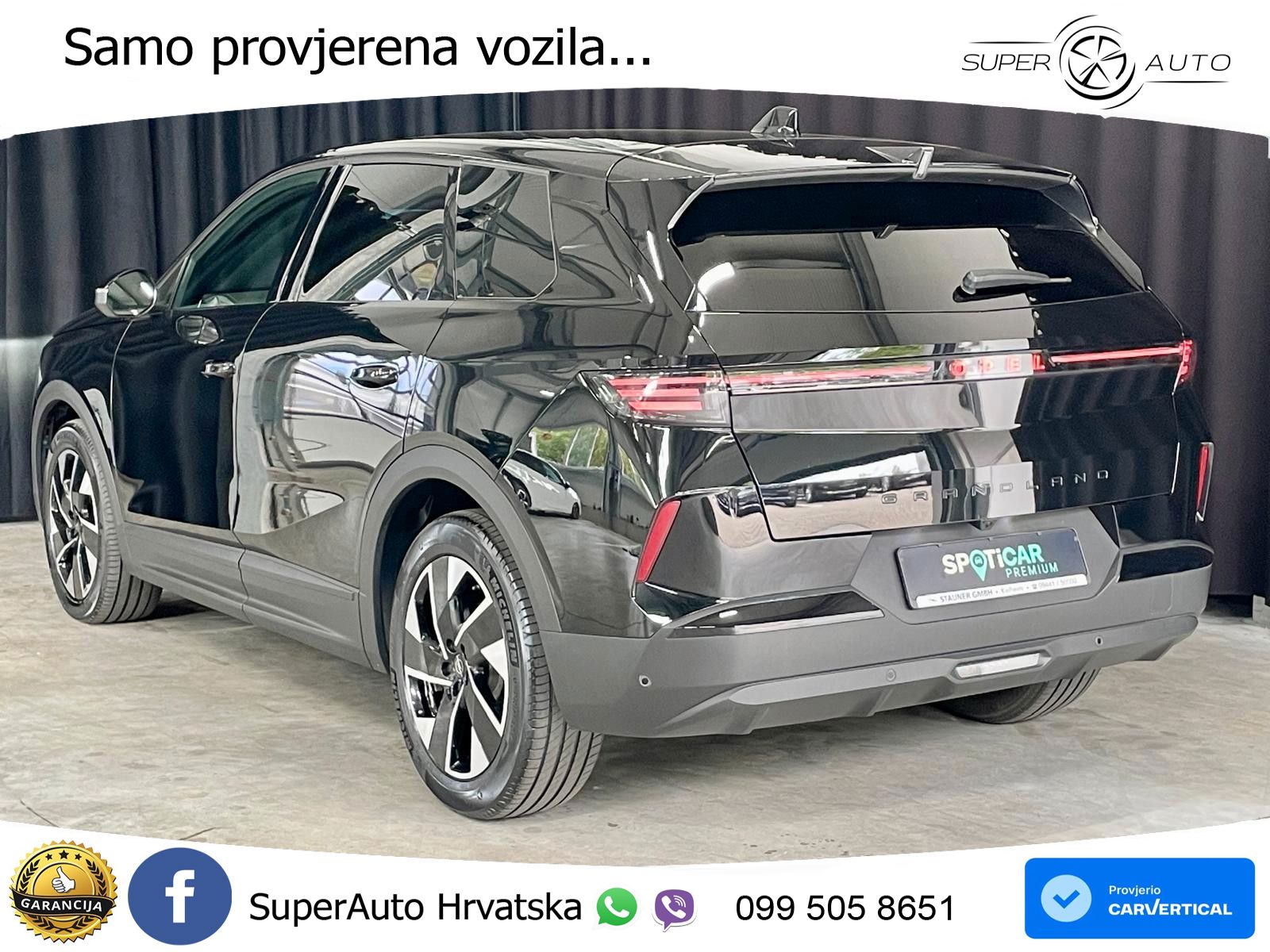 Opel Grandland 1.2 Turbo (145 KS) Hybrid eDCT GS LED+GR SJED+ACC