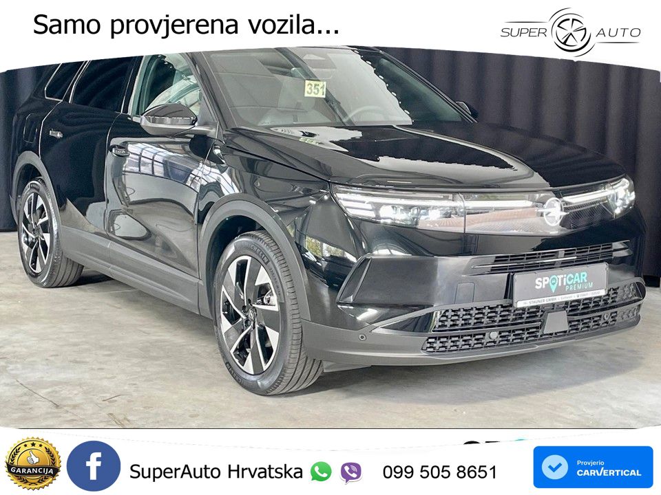 Opel Grandland 1.2 Turbo (145 KS) Hybrid eDCT GS LED+GR SJED+ACC
