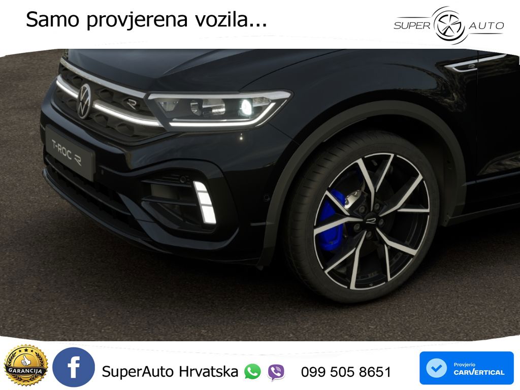 Volkswagen T-Roc I R 2.0 TSI (300 KS) OPF 4M DSG MATRIX+GR SJED+KAM