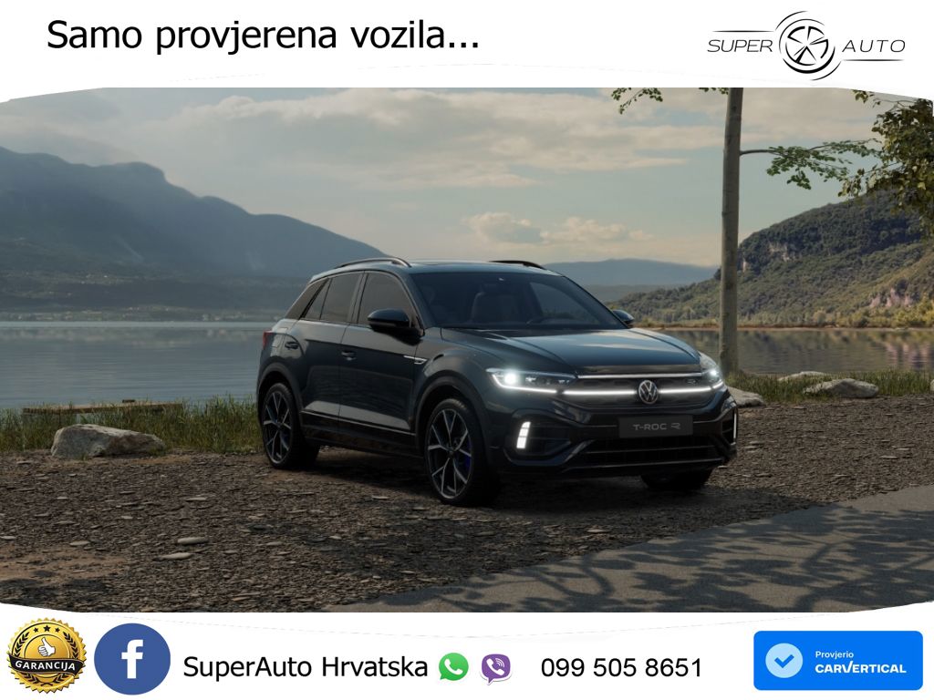 Volkswagen T-Roc I R 2.0 TSI (300 KS) OPF 4M DSG MATRIX+GR SJED+KAM