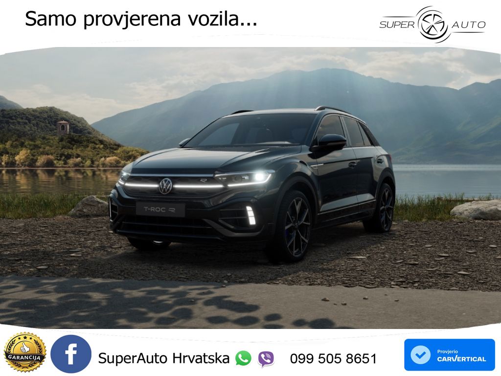 Volkswagen T-Roc I R 2.0 TSI (300 KS) OPF 4M DSG MATRIX+GR SJED+KAM
