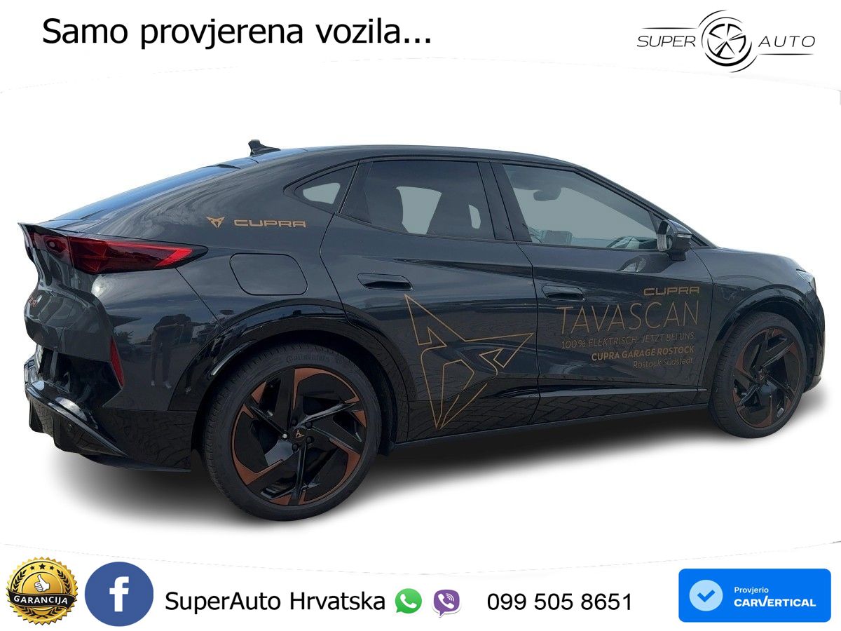 Cupra Tavascan 82 kWh (286 KS) LED+ACC