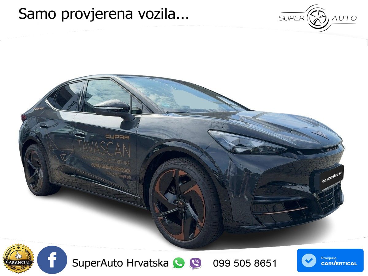 Cupra Tavascan 82 kWh (286 KS) LED+ACC