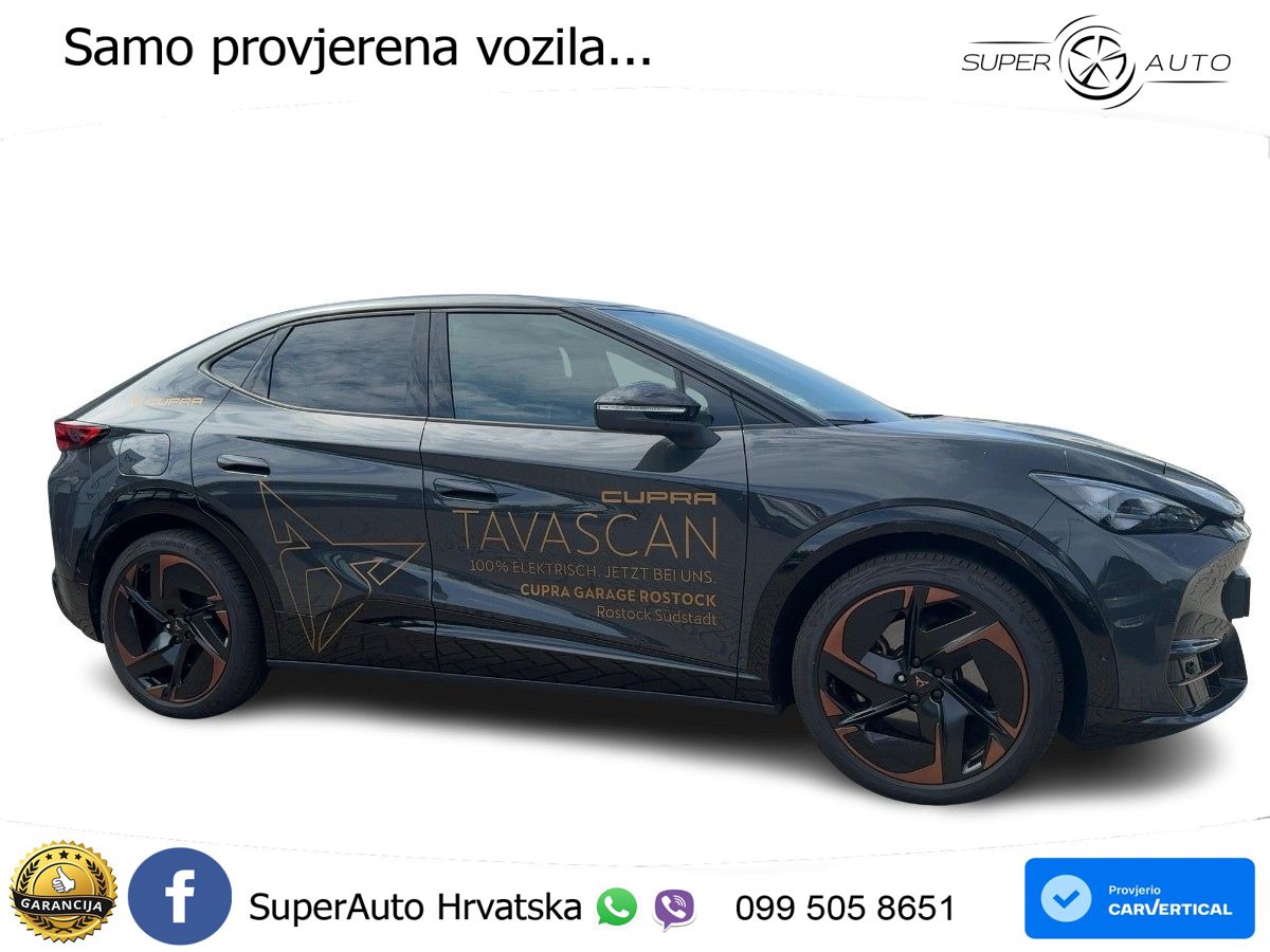 Cupra Tavascan 82 kWh (286 KS) LED+ACC