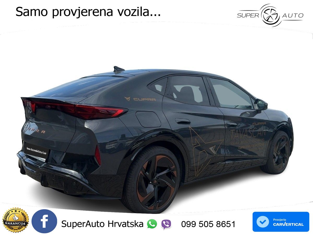 Cupra Tavascan 82 kWh (286 KS) LED+ACC